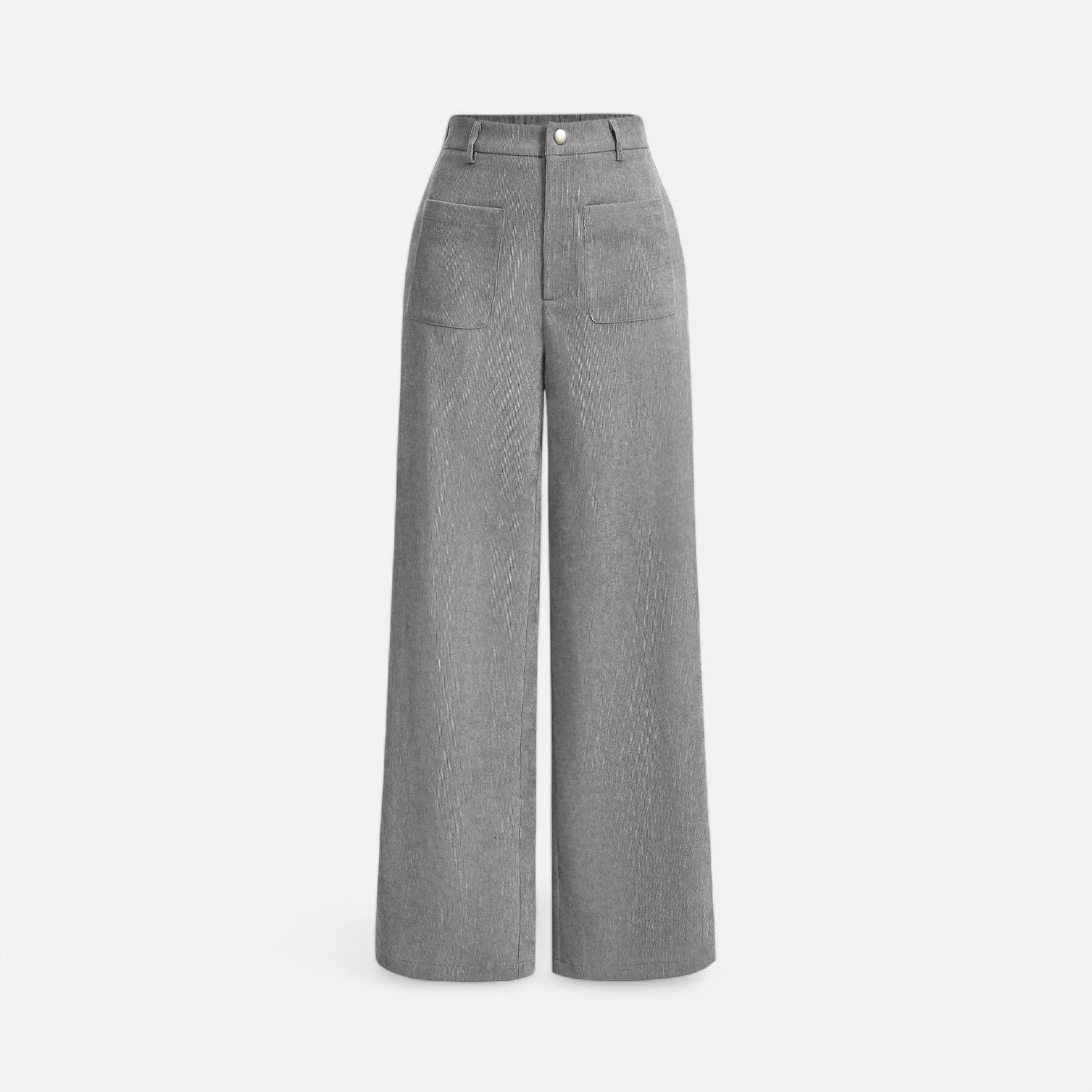 Maison Dresson | Women’s High Waist Trousers – Retro Full-Length Elegance
