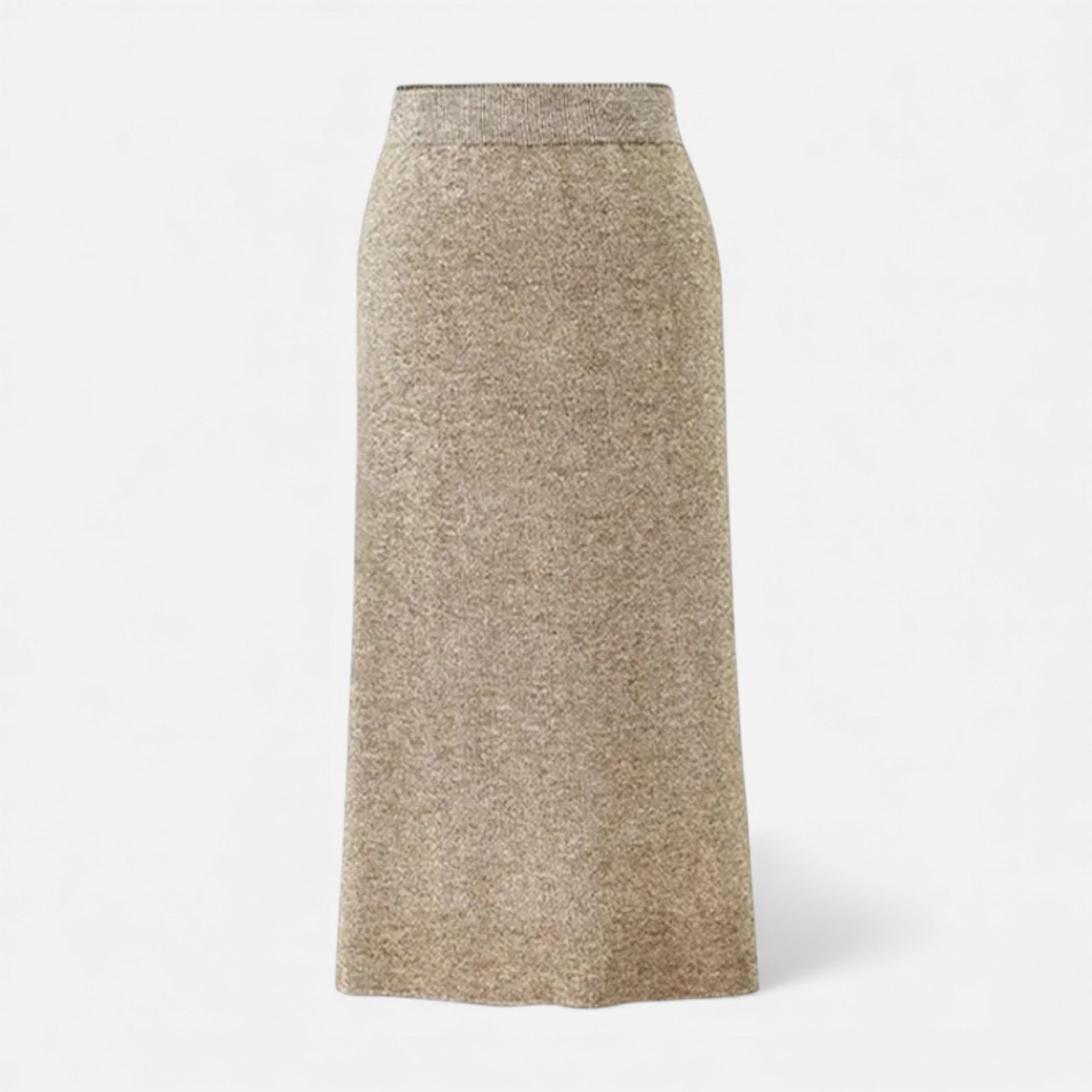 Maison Dresson | Women’s Wool A-Line Split Midi Skirt