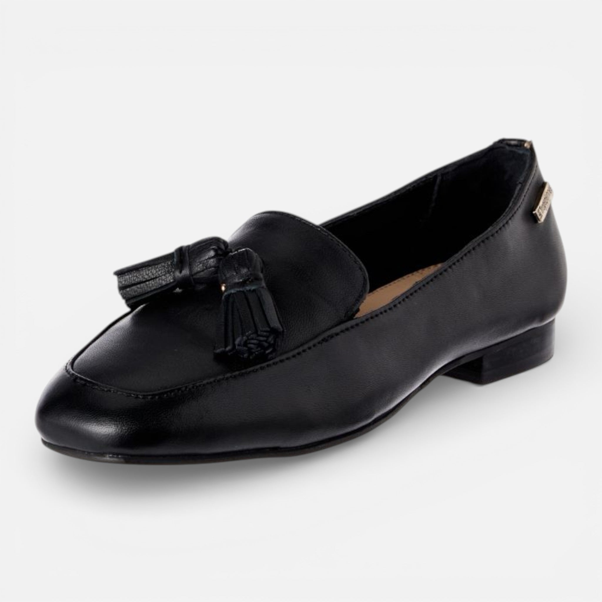 Maison Dresson | Women’s PU Tassel Square Toe Loafers