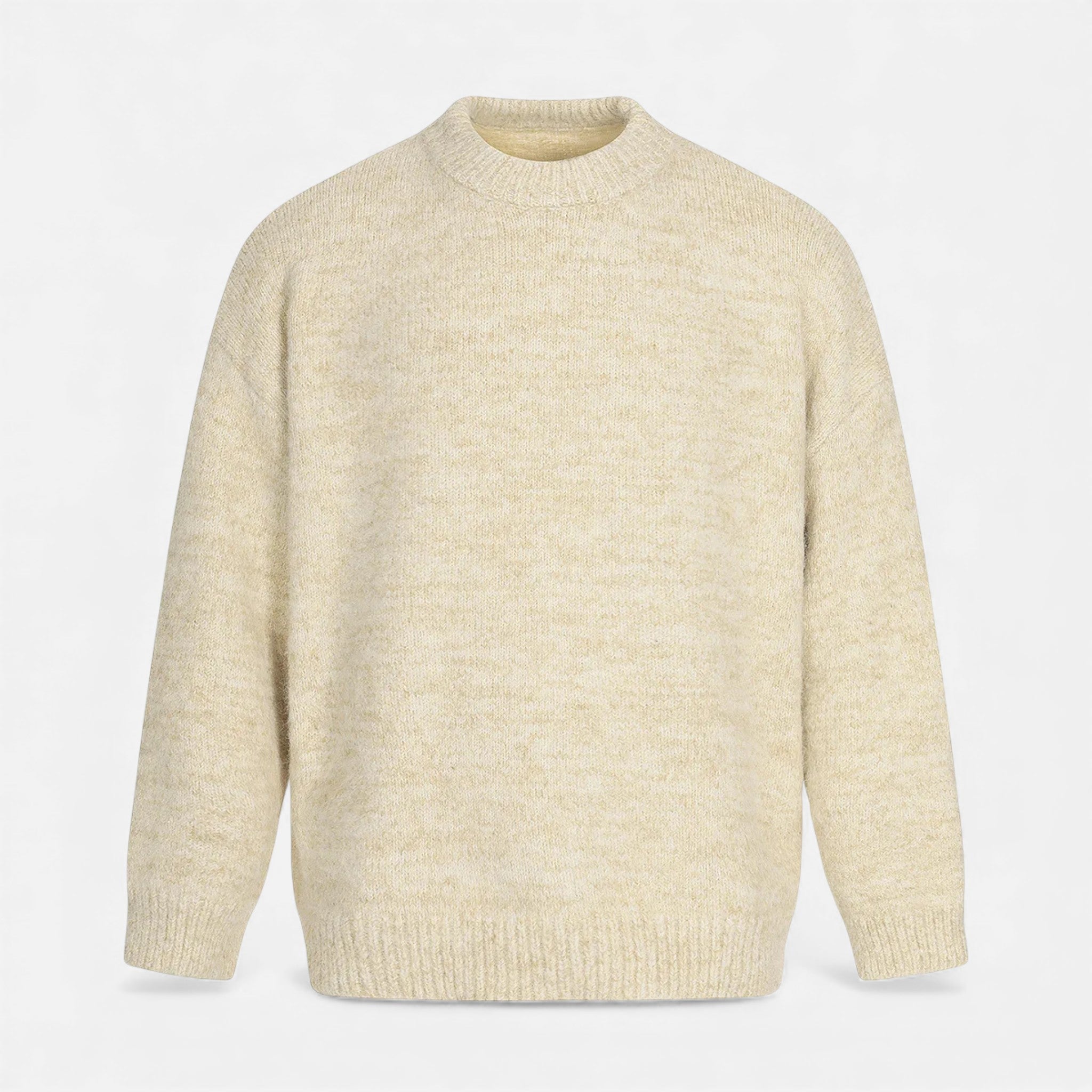 Maison Dresson | Men’s Wool-Effect Crew Neck Sweater