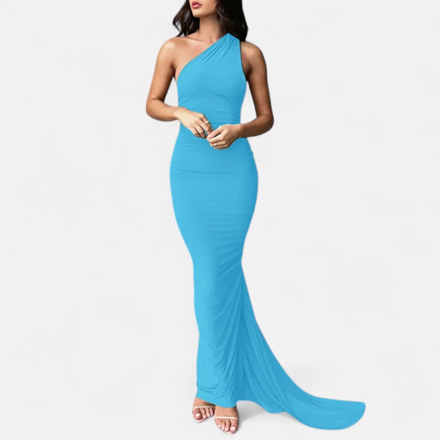 Maison Dresson | Women’s Backless Scarf-Tie Evening Dress