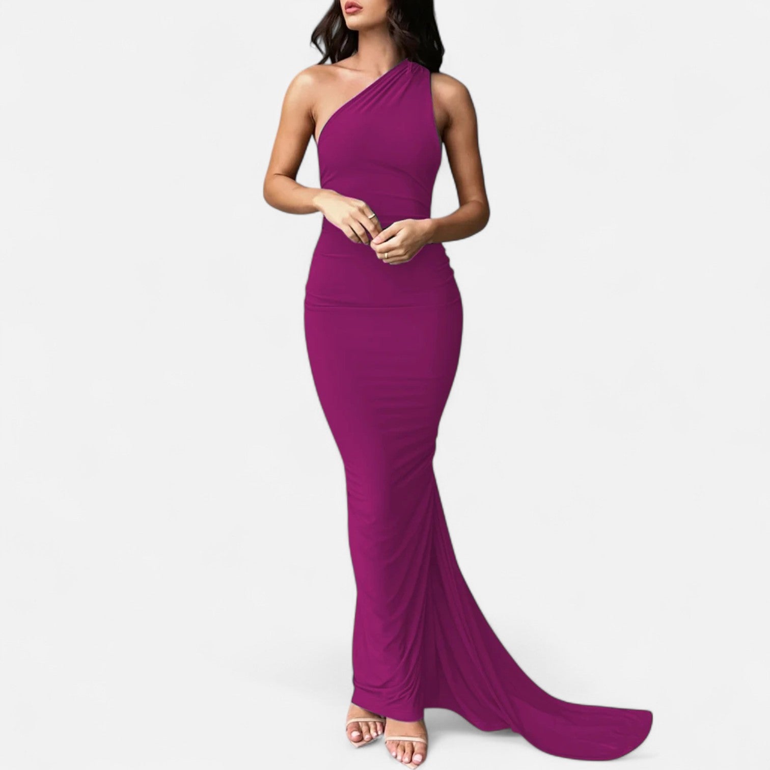 Maison Dresson | Women’s Backless Scarf-Tie Evening Dress