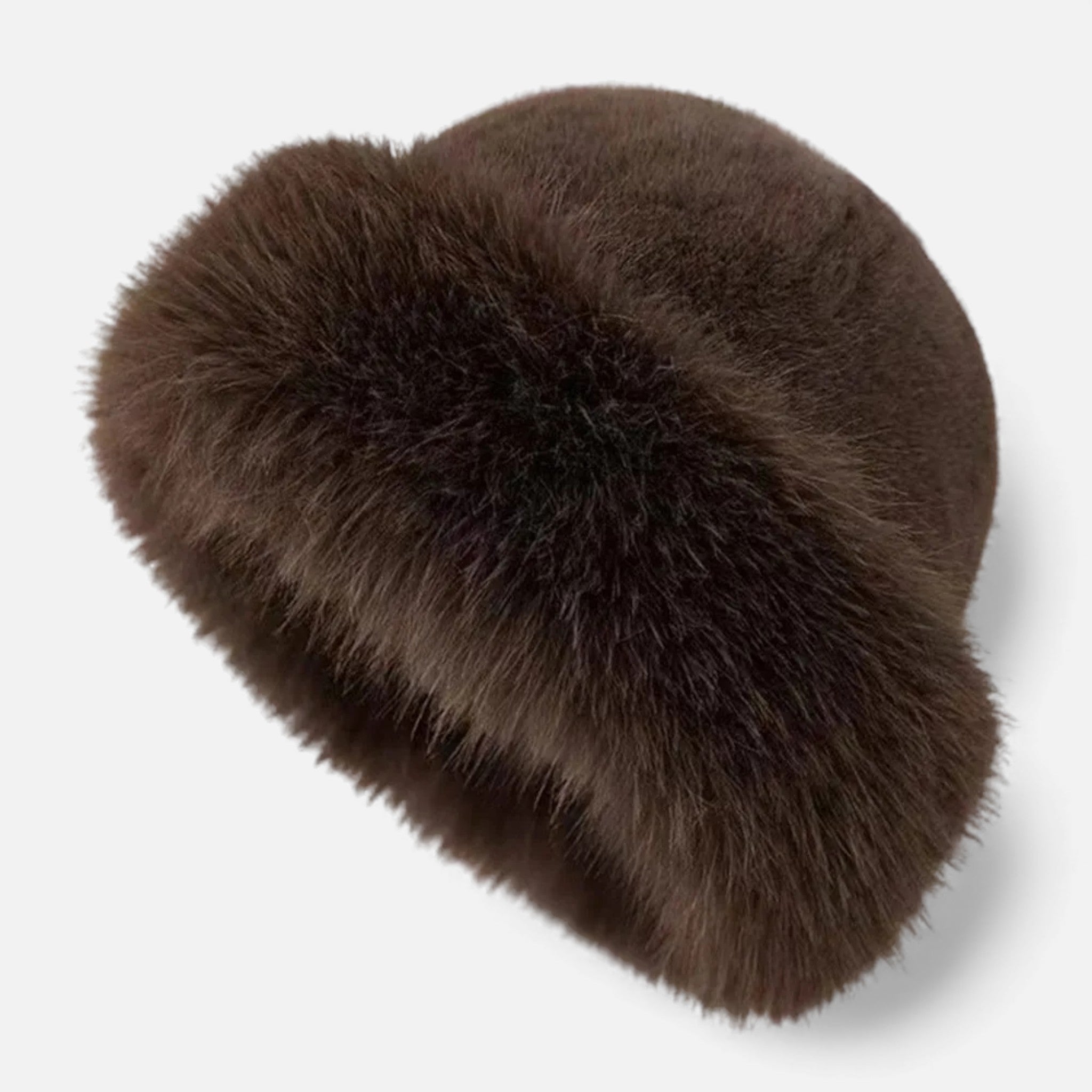 Maison Dresson | Women’s Fluffy Faux Fur Fisherman Hat