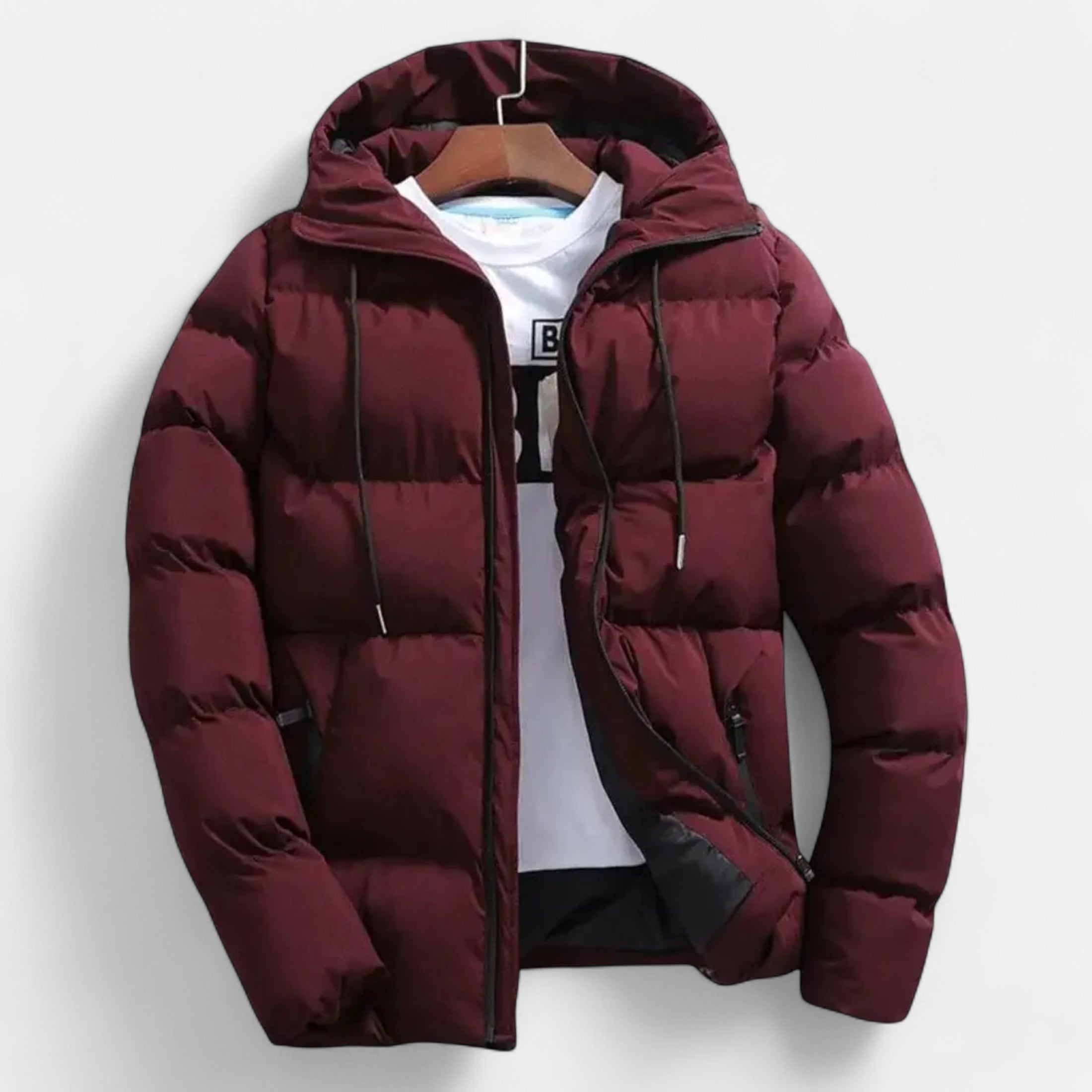 Maison Dresson | Men’s Hooded Puffer Jacket – Timeless Cold Weather Layer