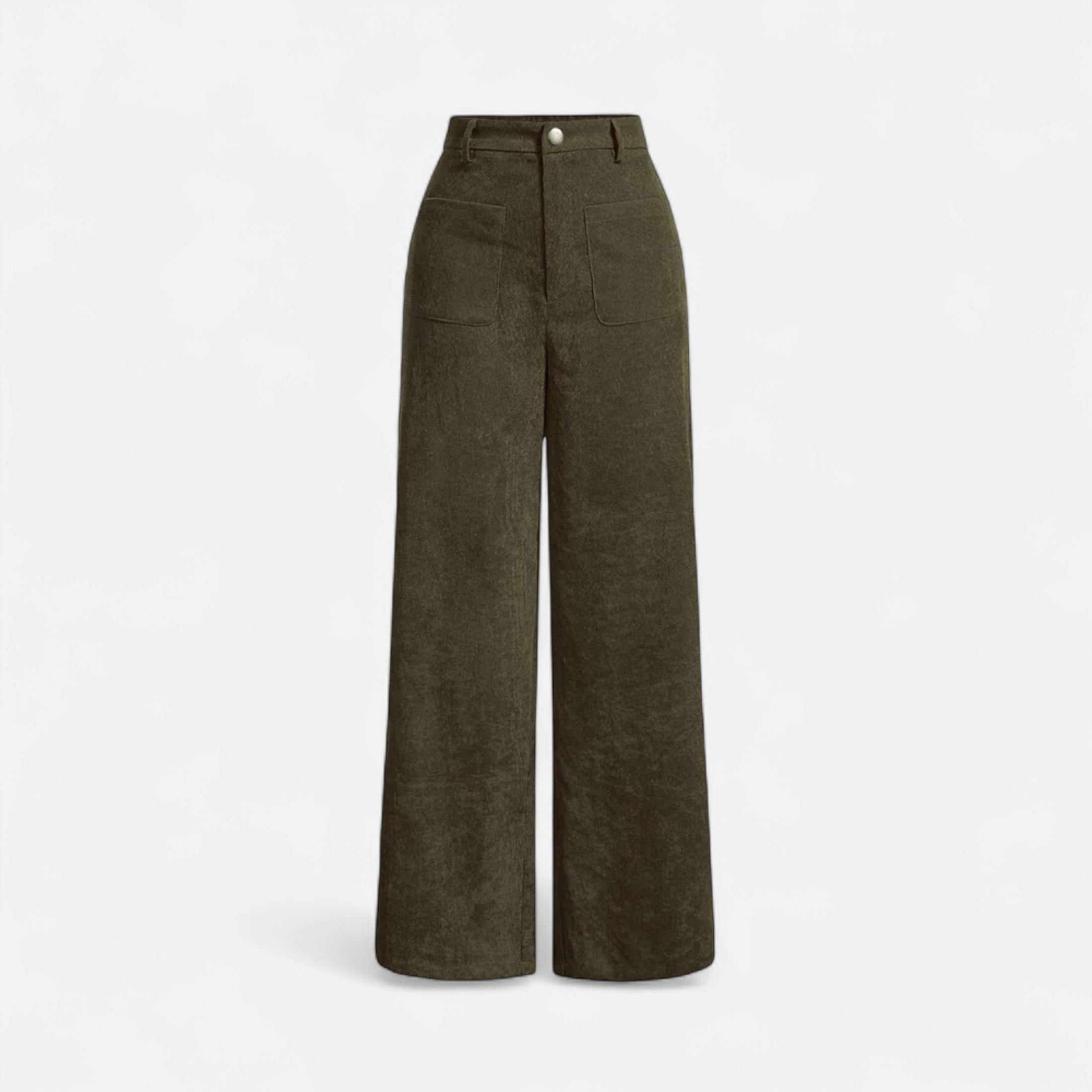Maison Dresson | Women’s High Waist Trousers – Retro Full-Length Elegance