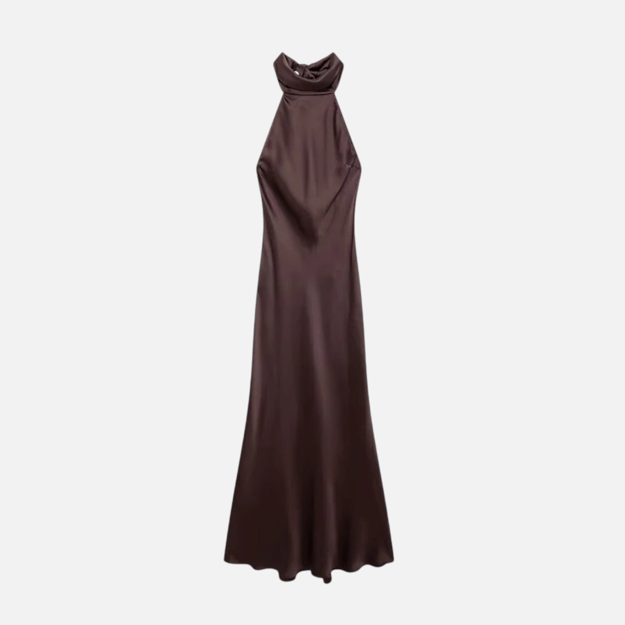 Maison Dresson | Women’s Backless Satin Long Dress