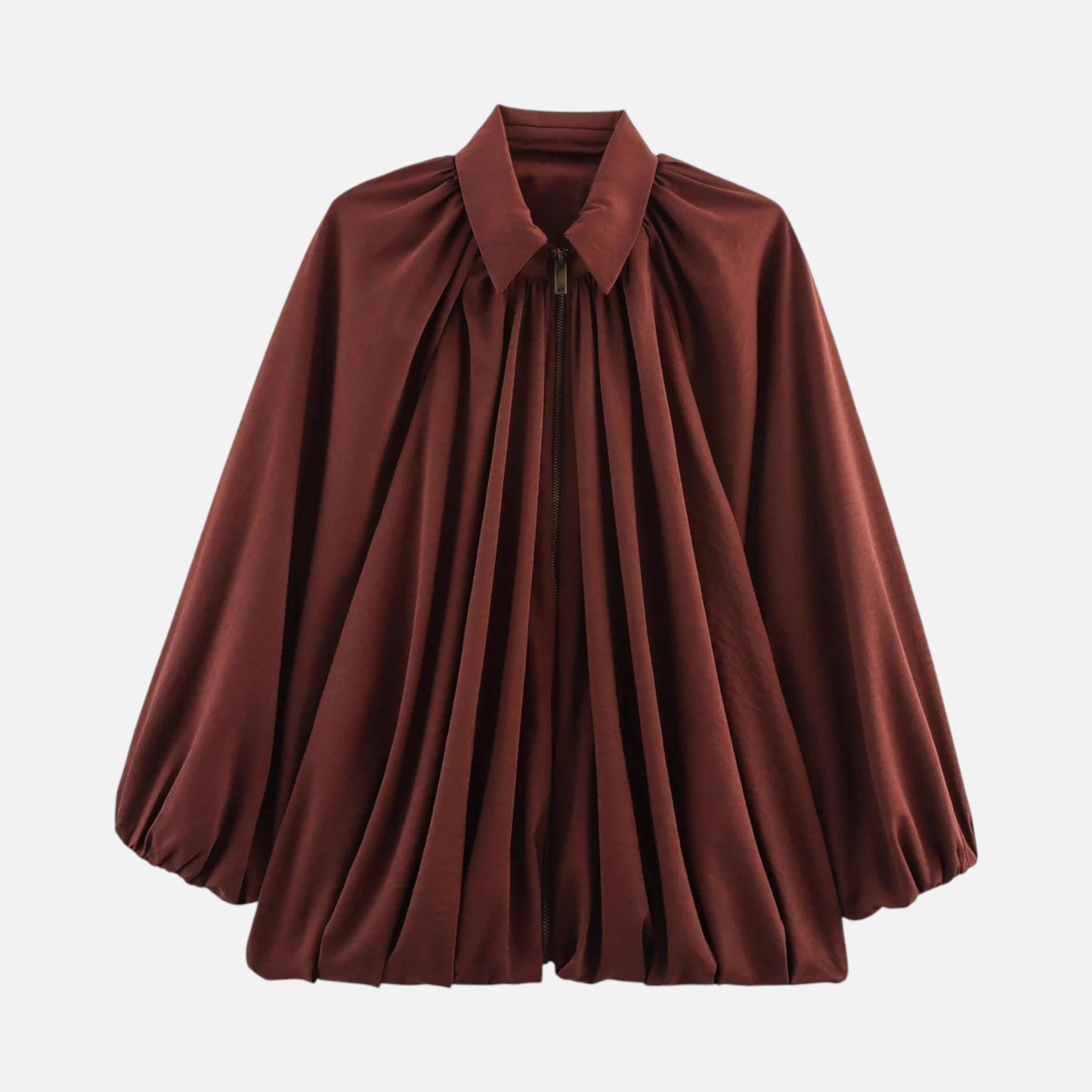 Maison Dresson | Women’s Pleated Lapel Blouse