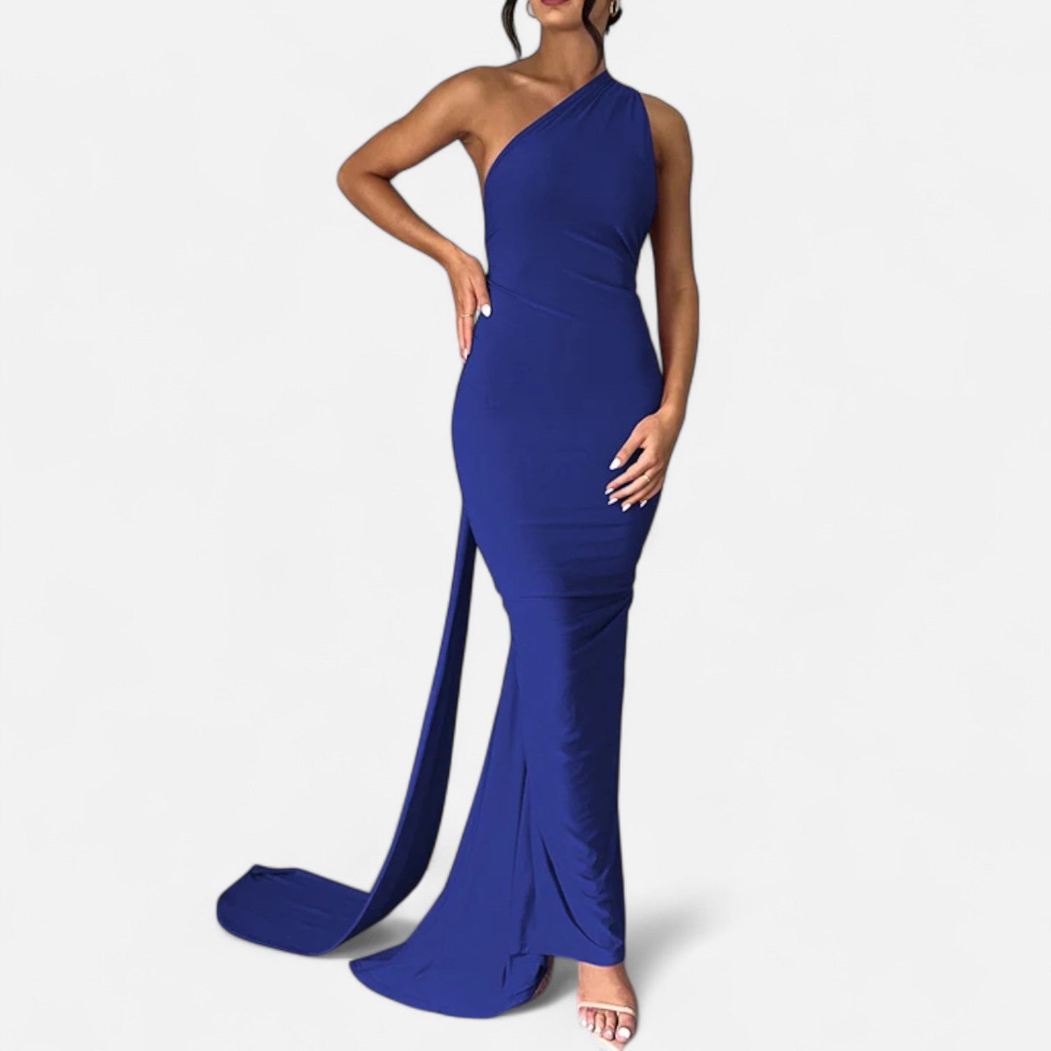Maison Dresson | Women’s Backless Scarf-Tie Evening Dress