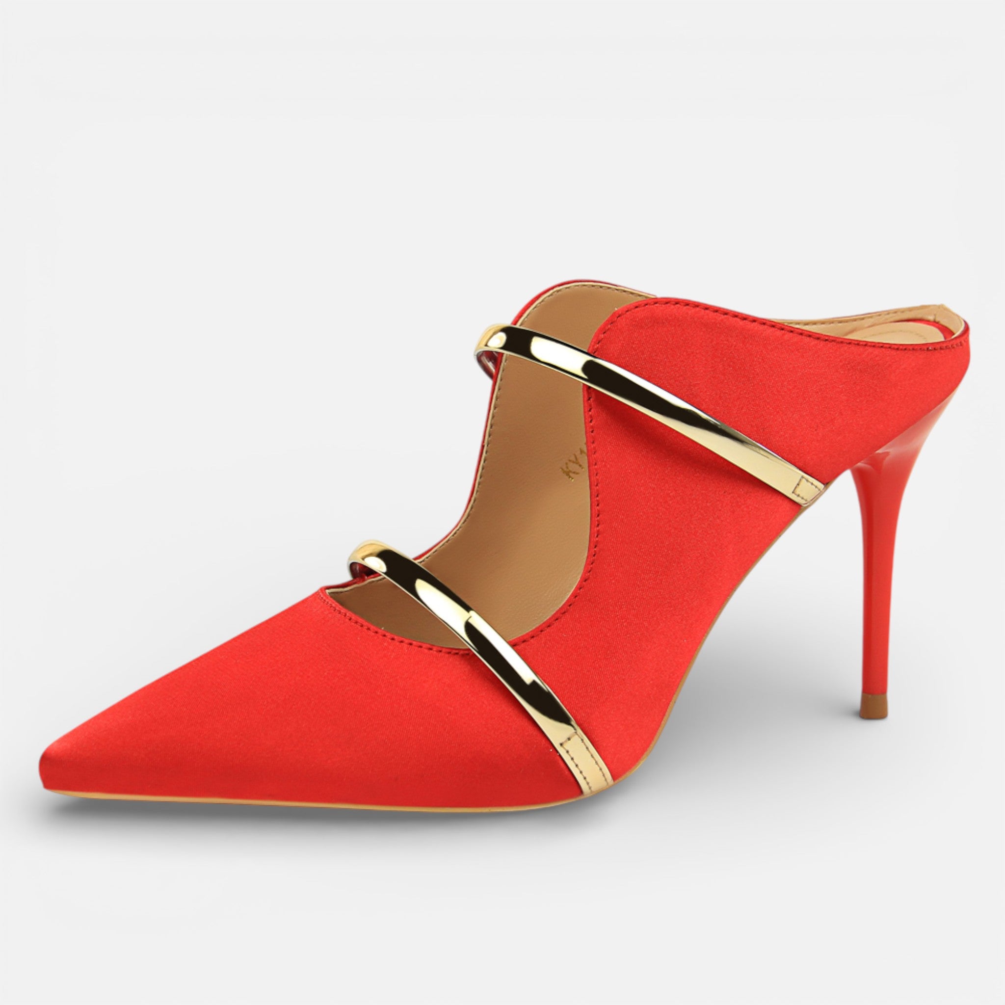 Maison Dresson | Women’s Satin Stiletto Pointed Sandals