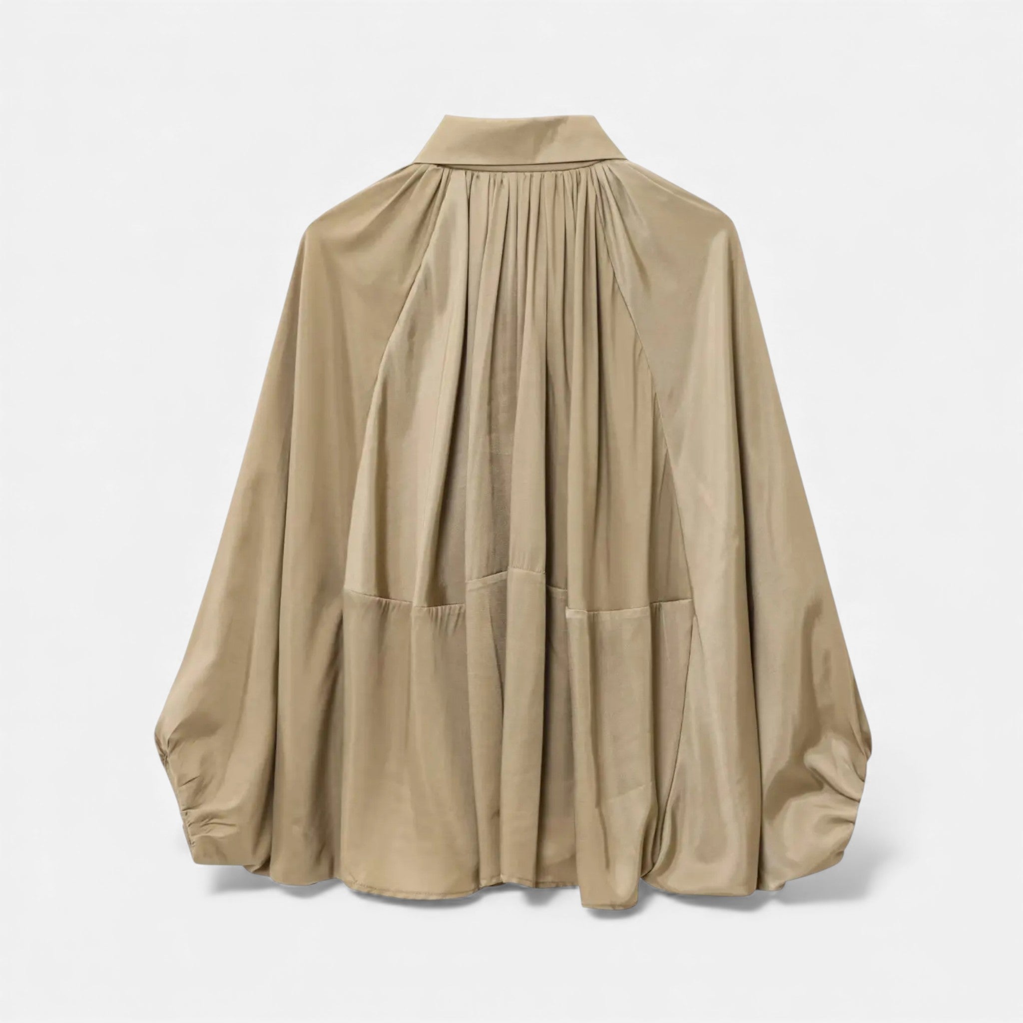 Maison Dresson | Women’s Pleated Lapel Blouse