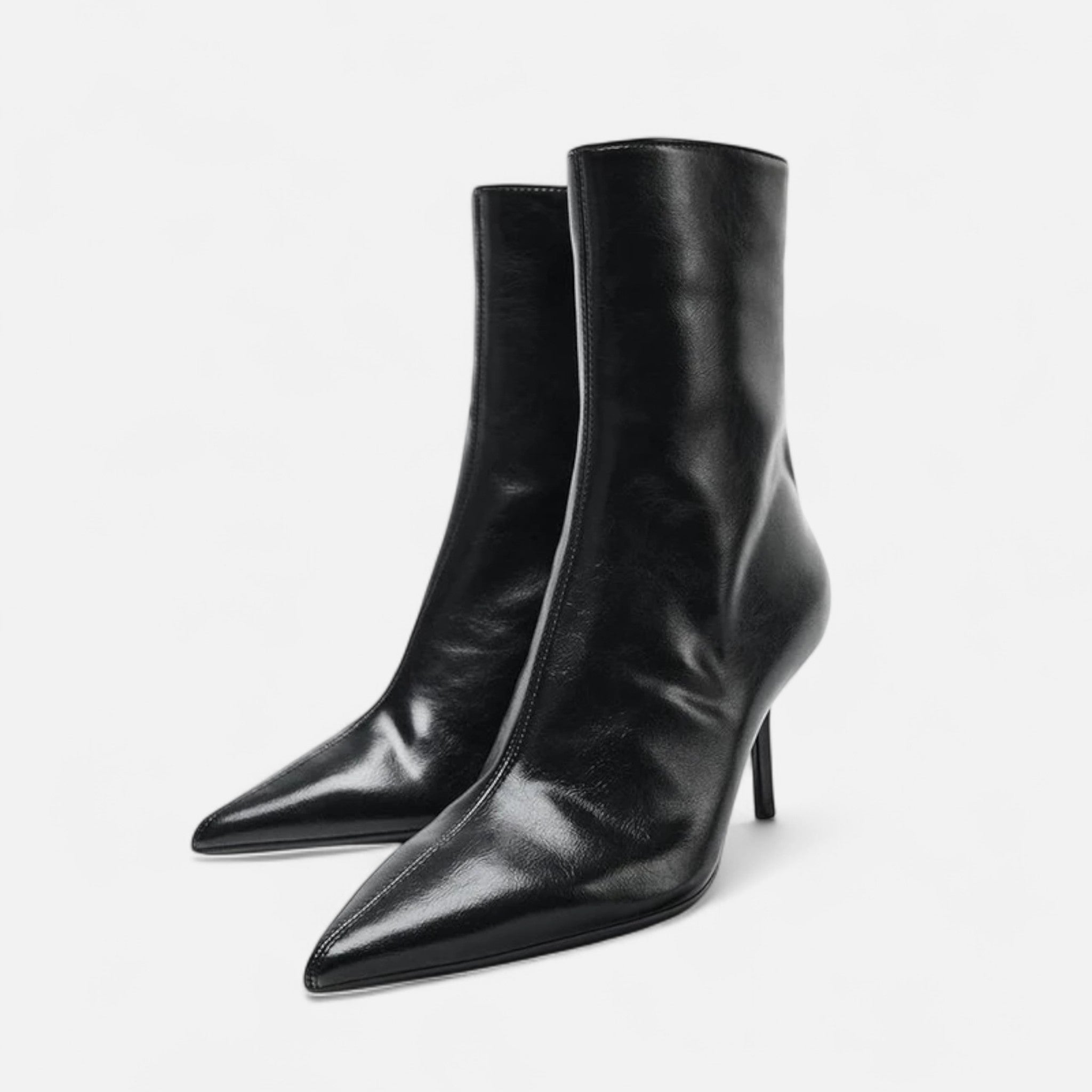 Maison Dresson | Women’s Pointed-Toe Heeled Boots – Retro Luxe Flair