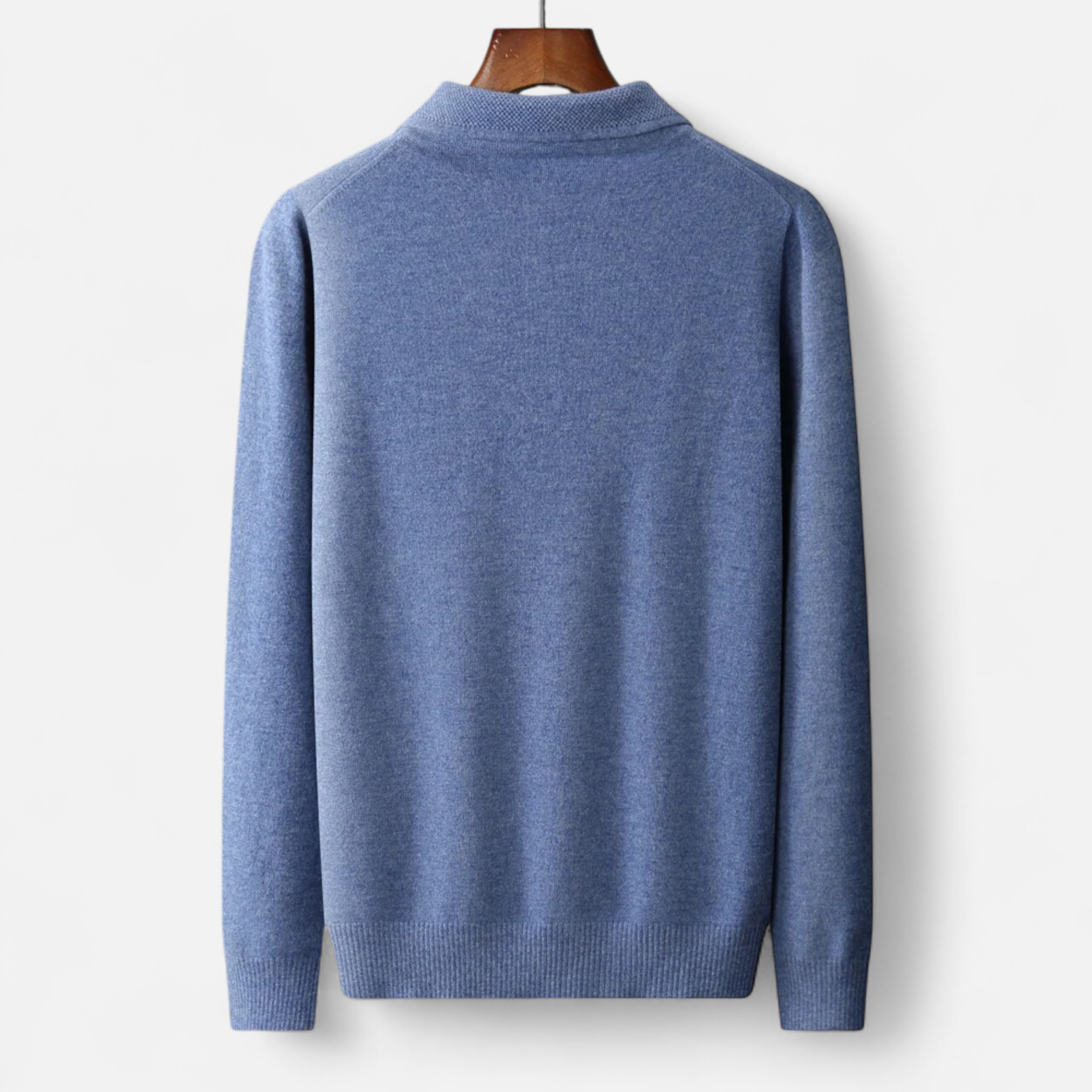 Maison Dresson | Men’s Merino Wool Polo Sweater