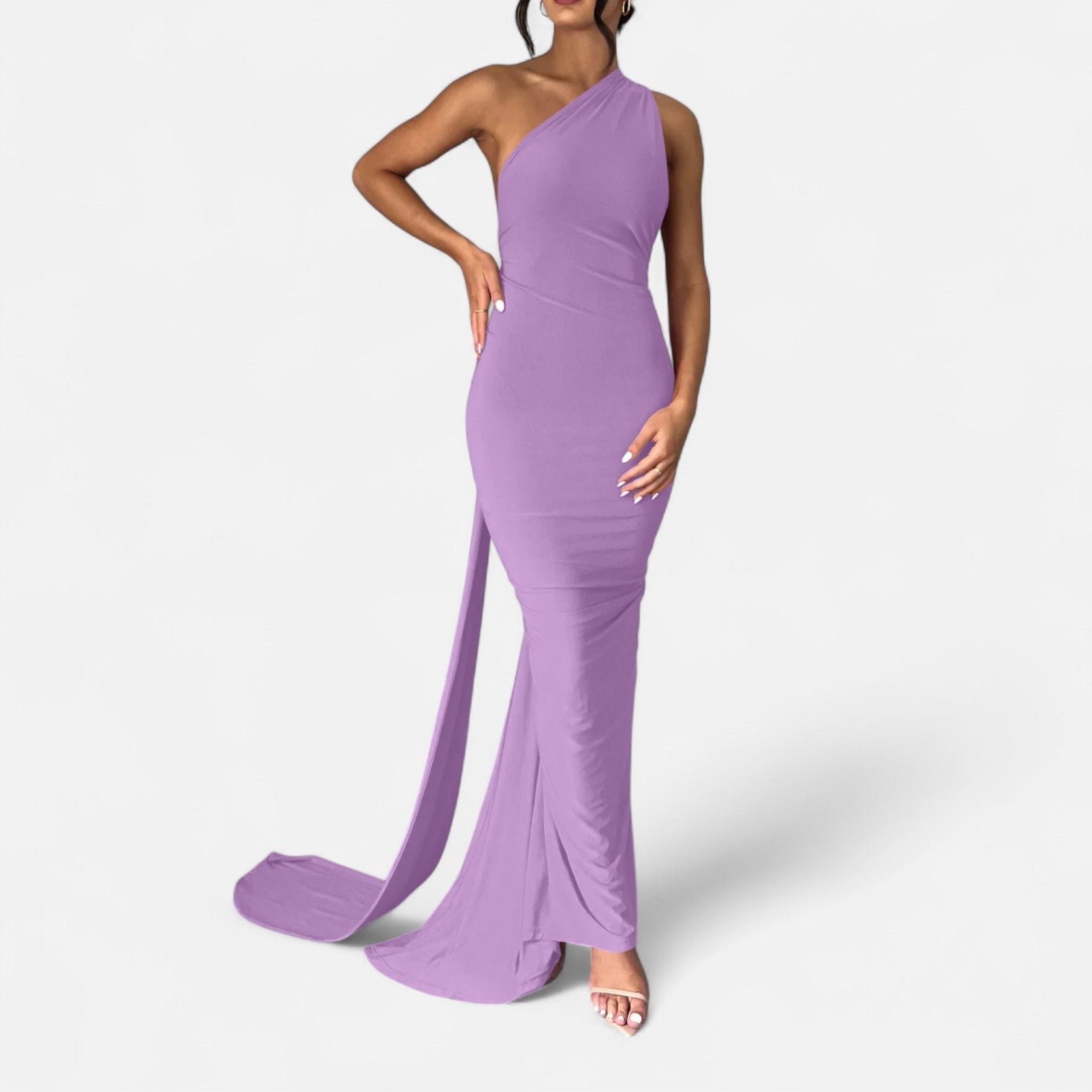 Maison Dresson | Women’s Backless Scarf-Tie Evening Dress