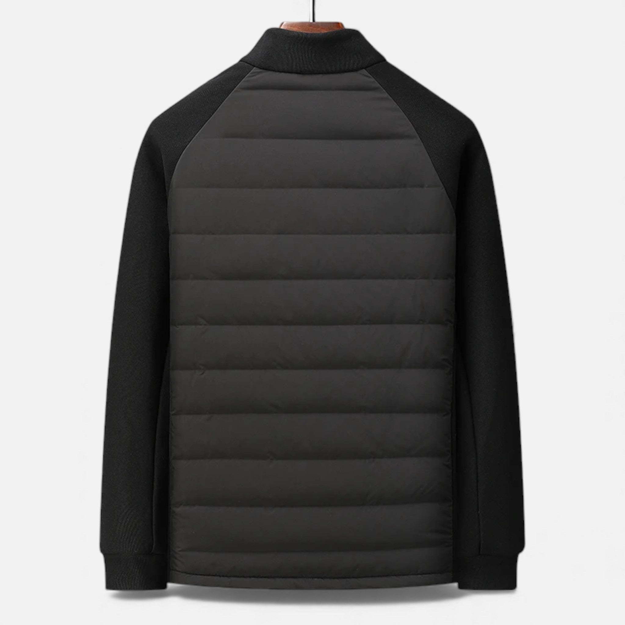 Maison Dresson | Men’s Quilted Down Jacket with Stand-Up Collar