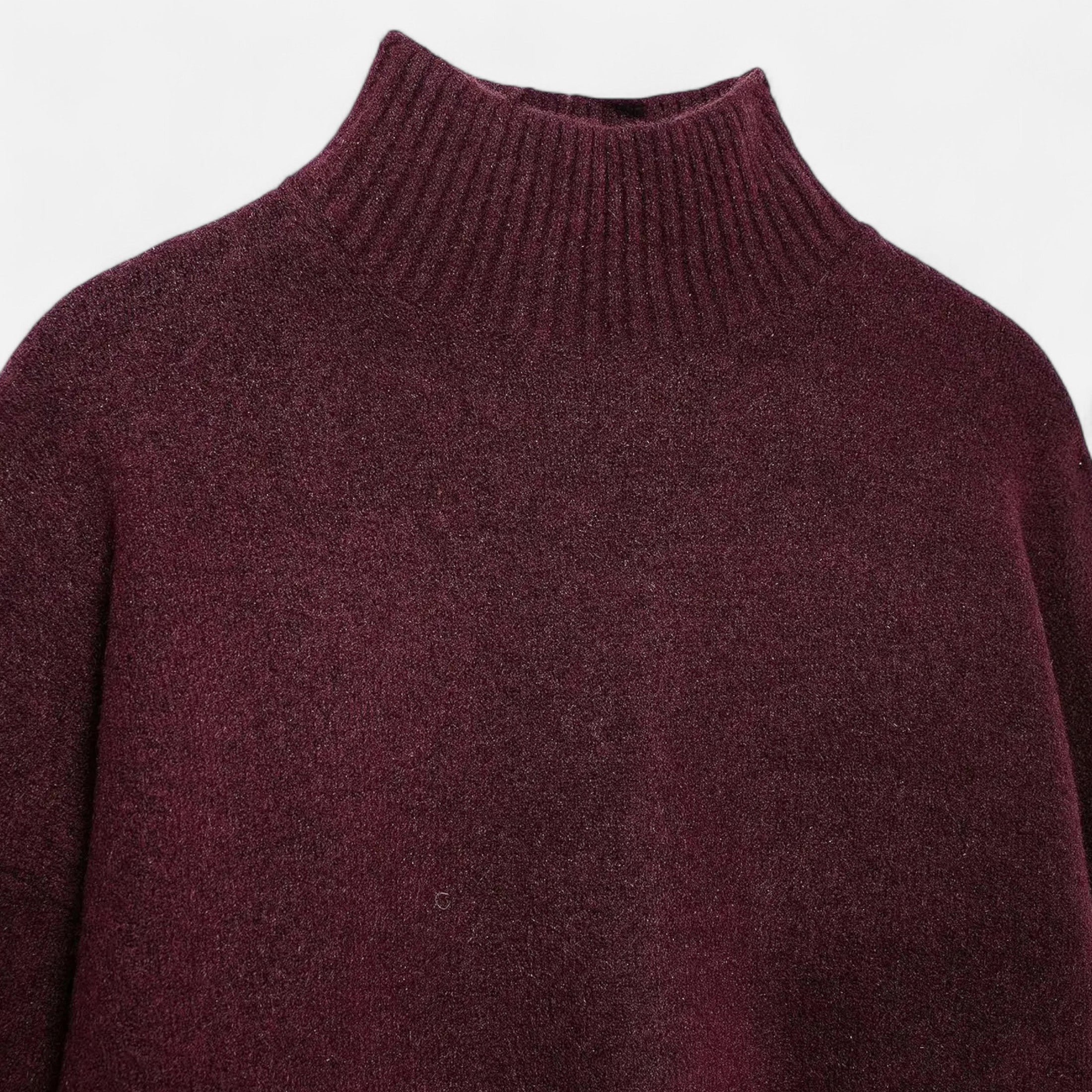 Maison Dresson | Women’s Vintage Turtleneck Sweater – Classic Winter Warmth