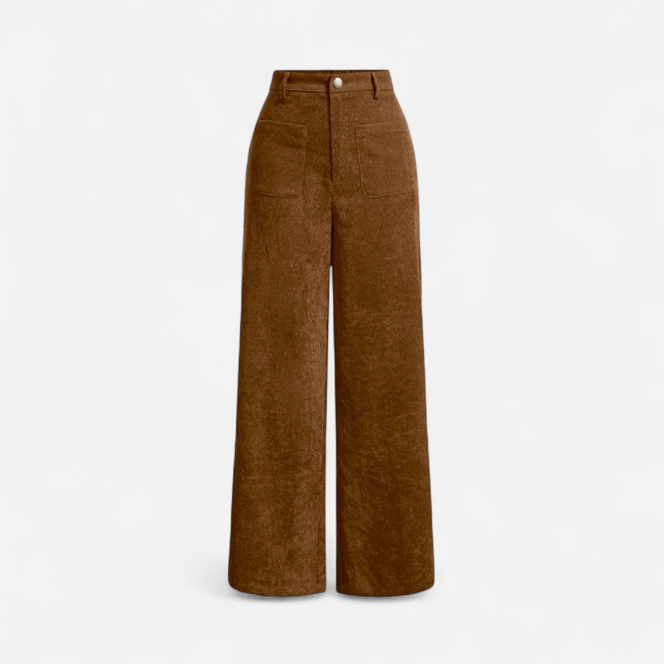 Maison Dresson | Women’s High Waist Trousers – Retro Full-Length Elegance