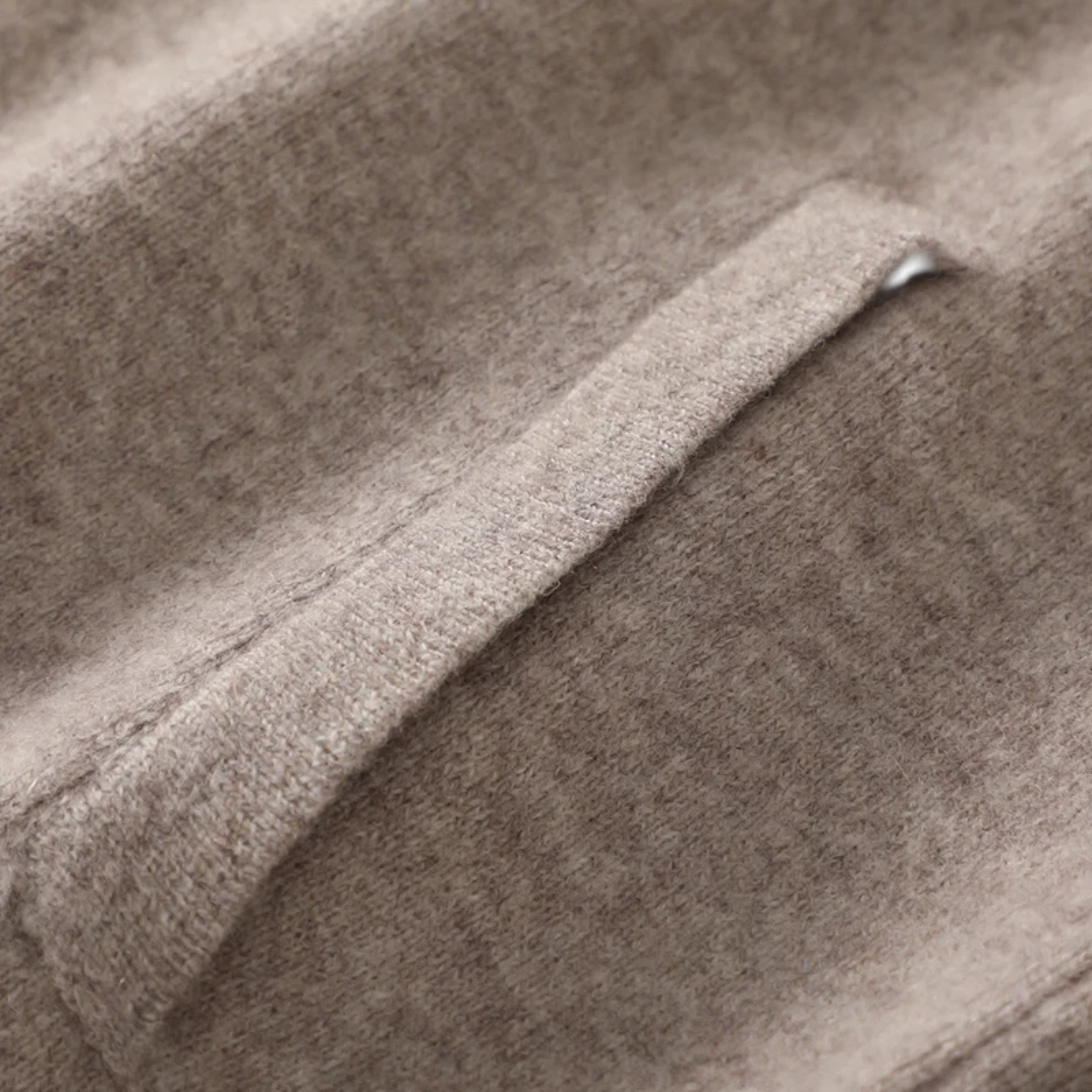 Maison Dresson | Men’s Wool-Cashmere Zip Business Sweater