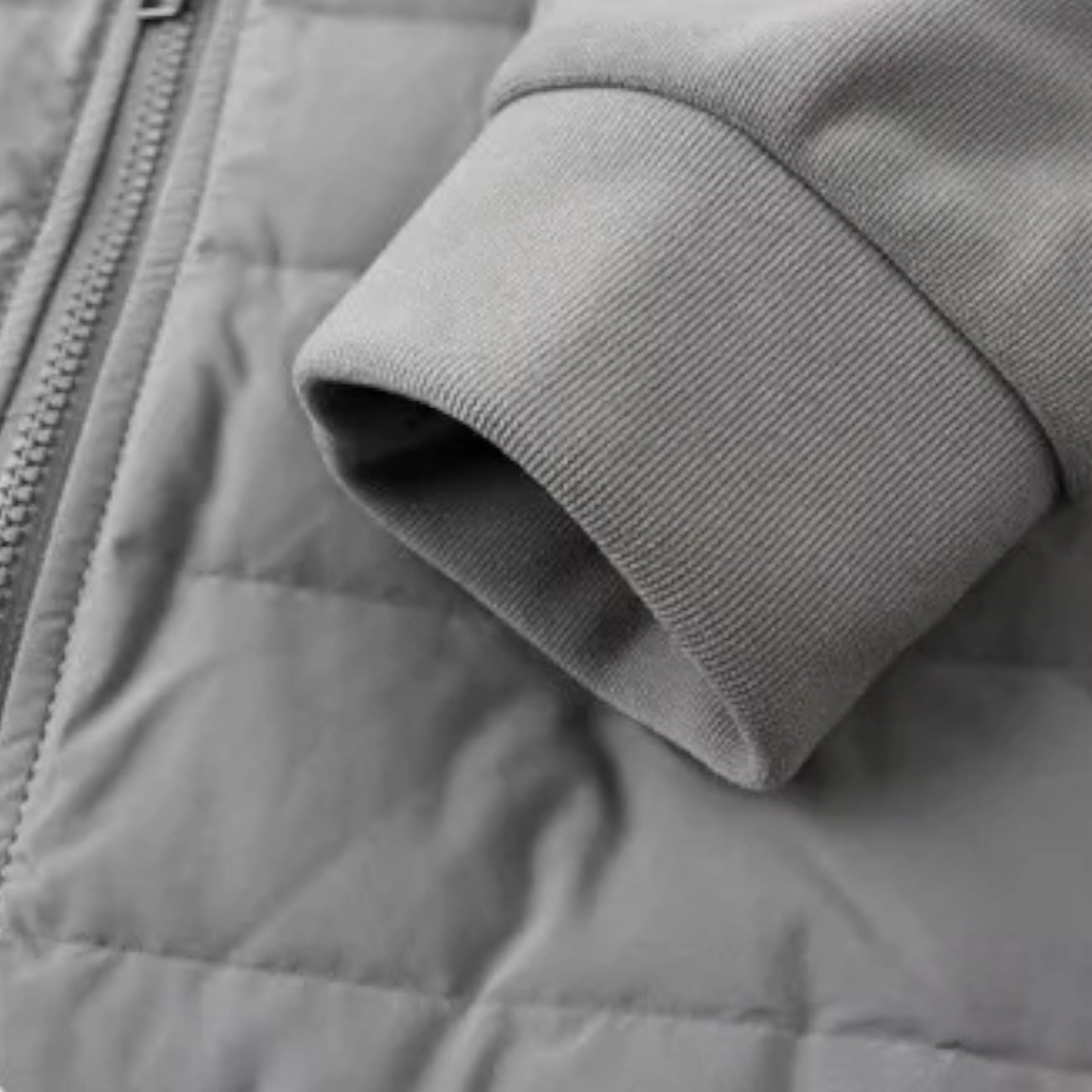 Maison Dresson | Men’s Hooded Down Jacket – Spliced Quilted Style