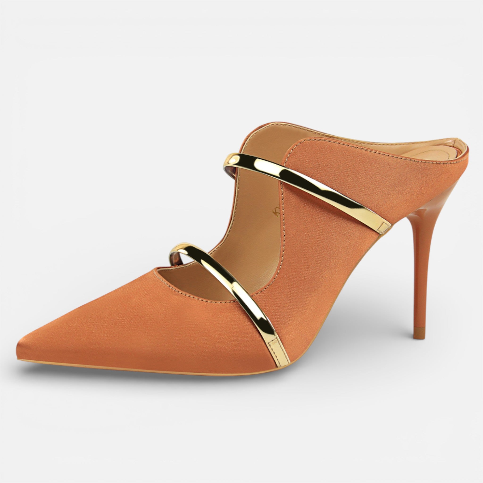 Maison Dresson | Women’s Satin Stiletto Pointed Sandals