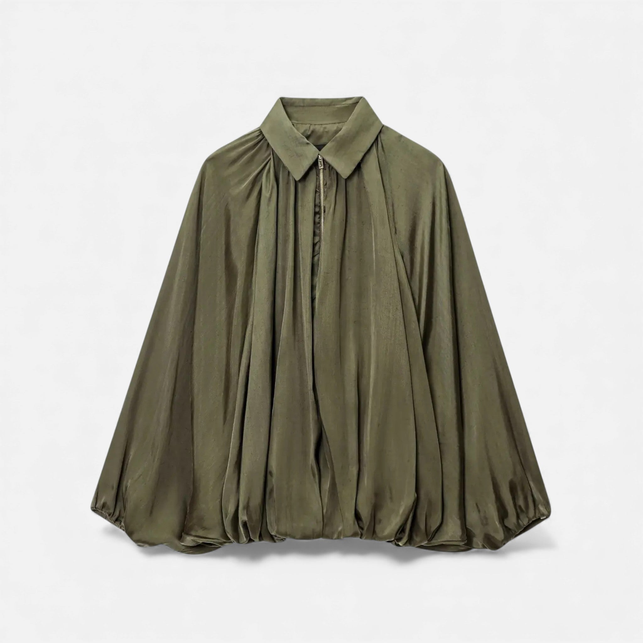 Maison Dresson | Women’s Pleated Lapel Blouse