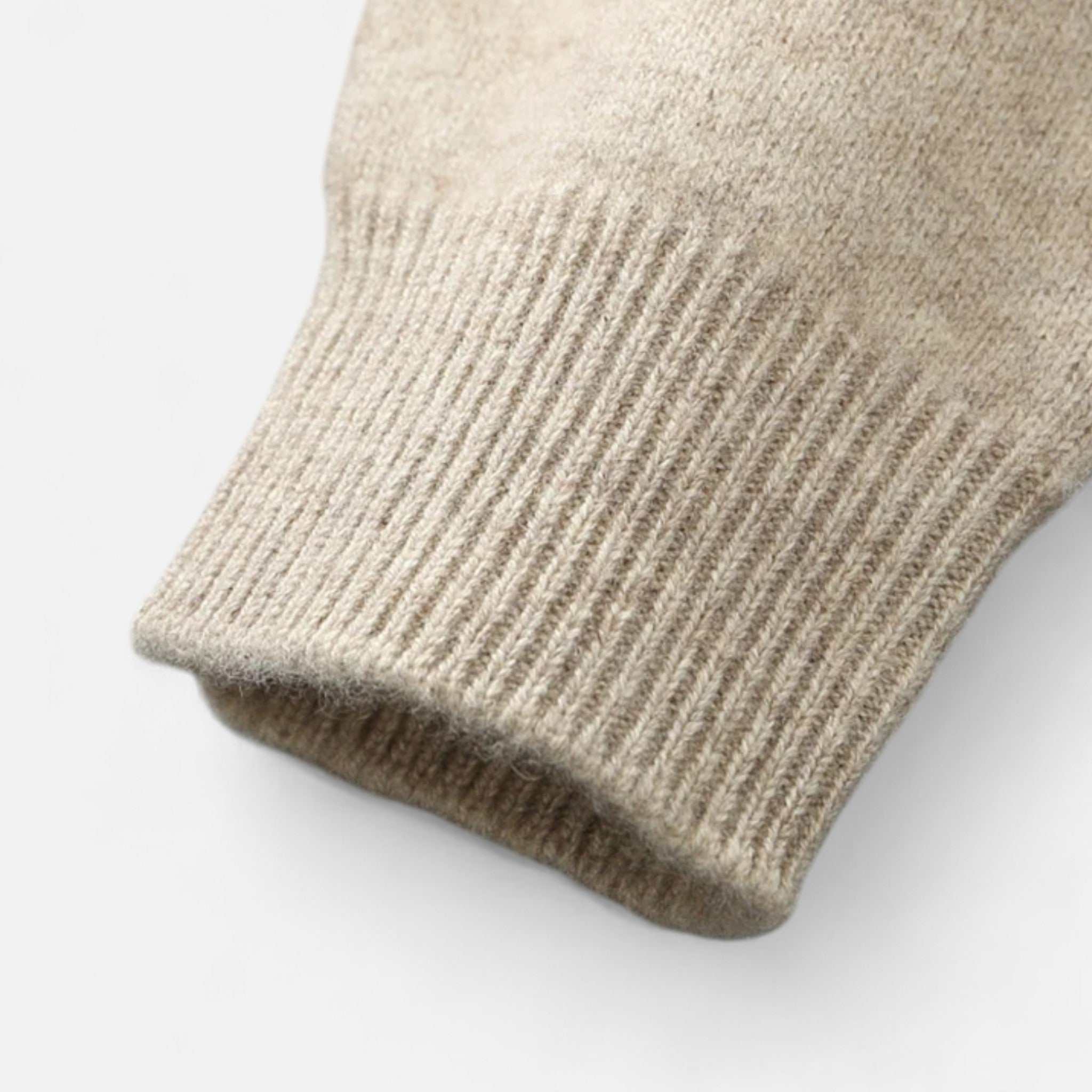 Maison Dresson | Men’s Merino Wool Zip Sweater