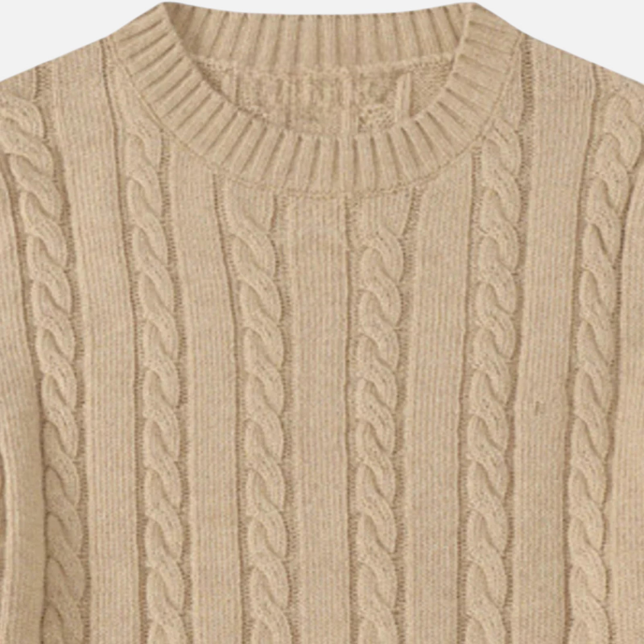 Maison Dresson | Men’s Cotton Blend Sweater – Timeless Round Neck Style