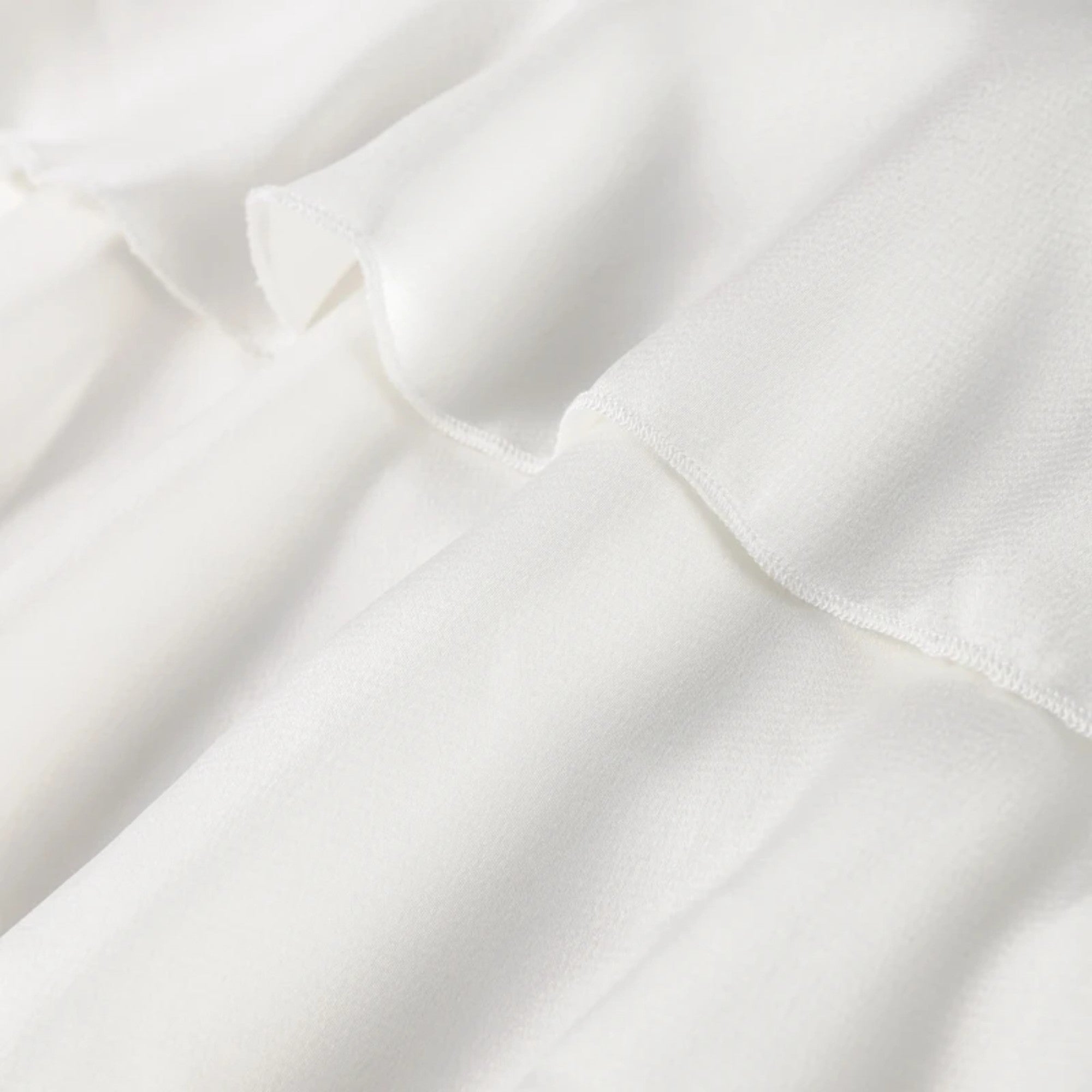 Maison Dresson | Women's Elegant Chiffon Ruffled Blouse