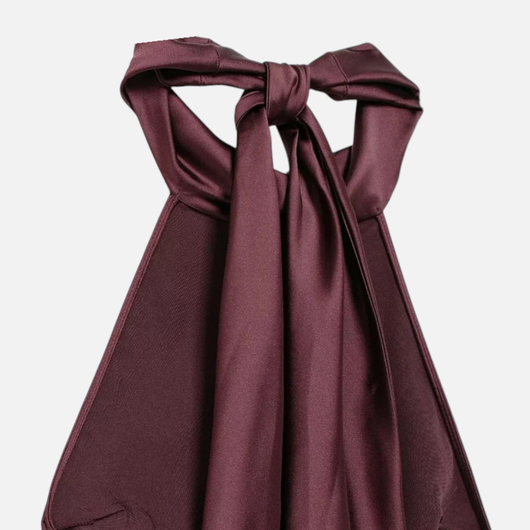 Maison Dresson | Women’s Backless Satin Long Dress