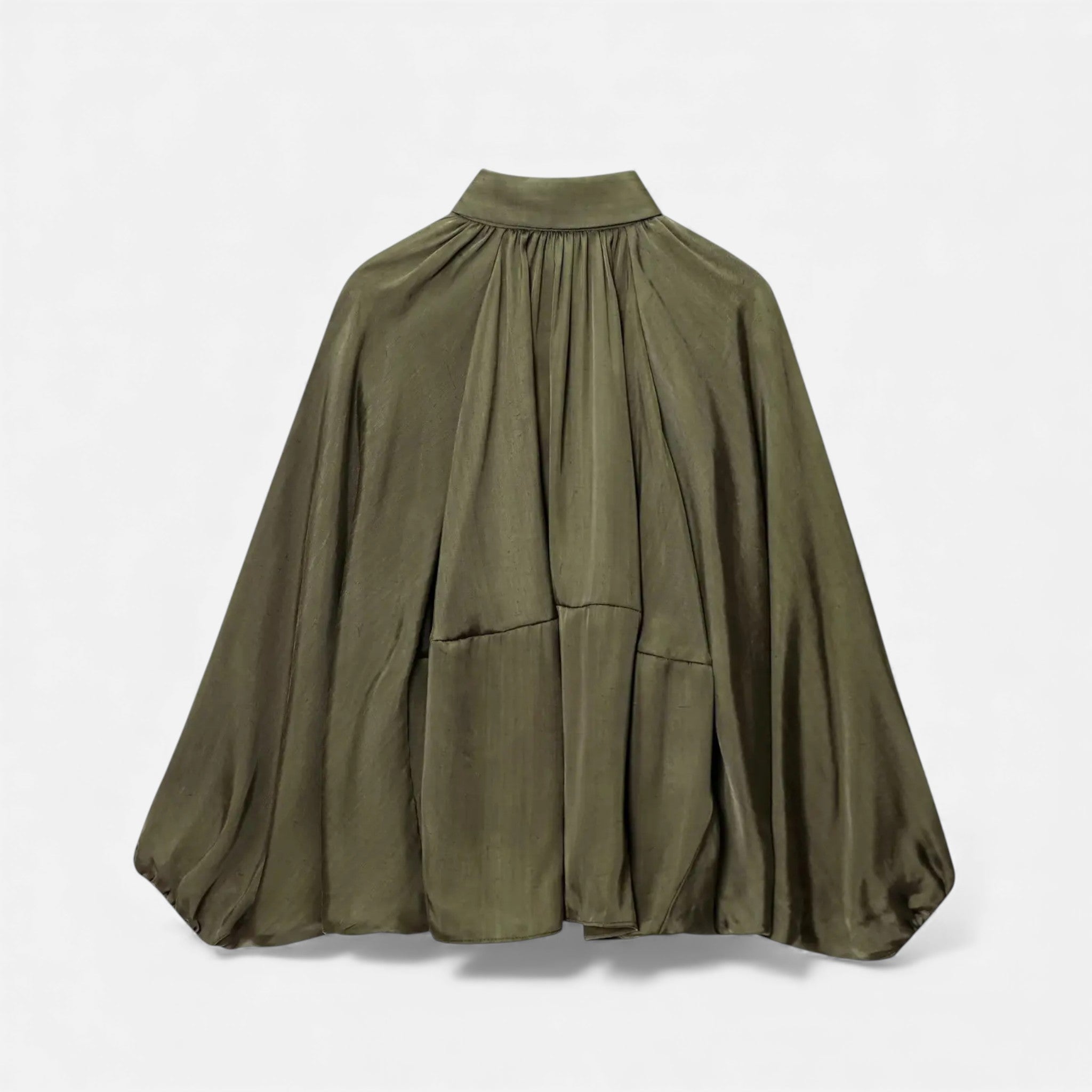 Maison Dresson | Women’s Pleated Lapel Blouse