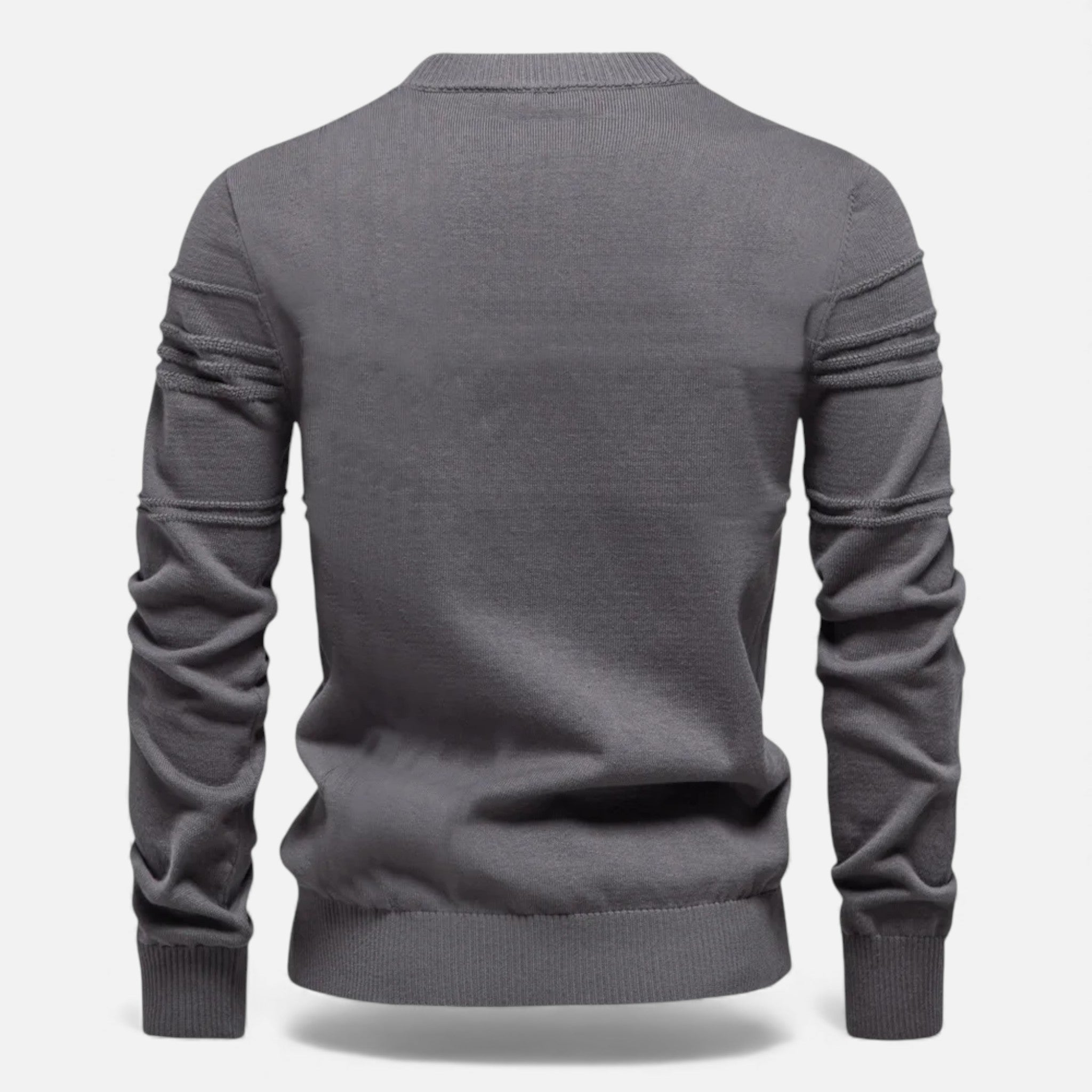 Maison Dresson | Men’s Slim Fit Structured Knit Sweater