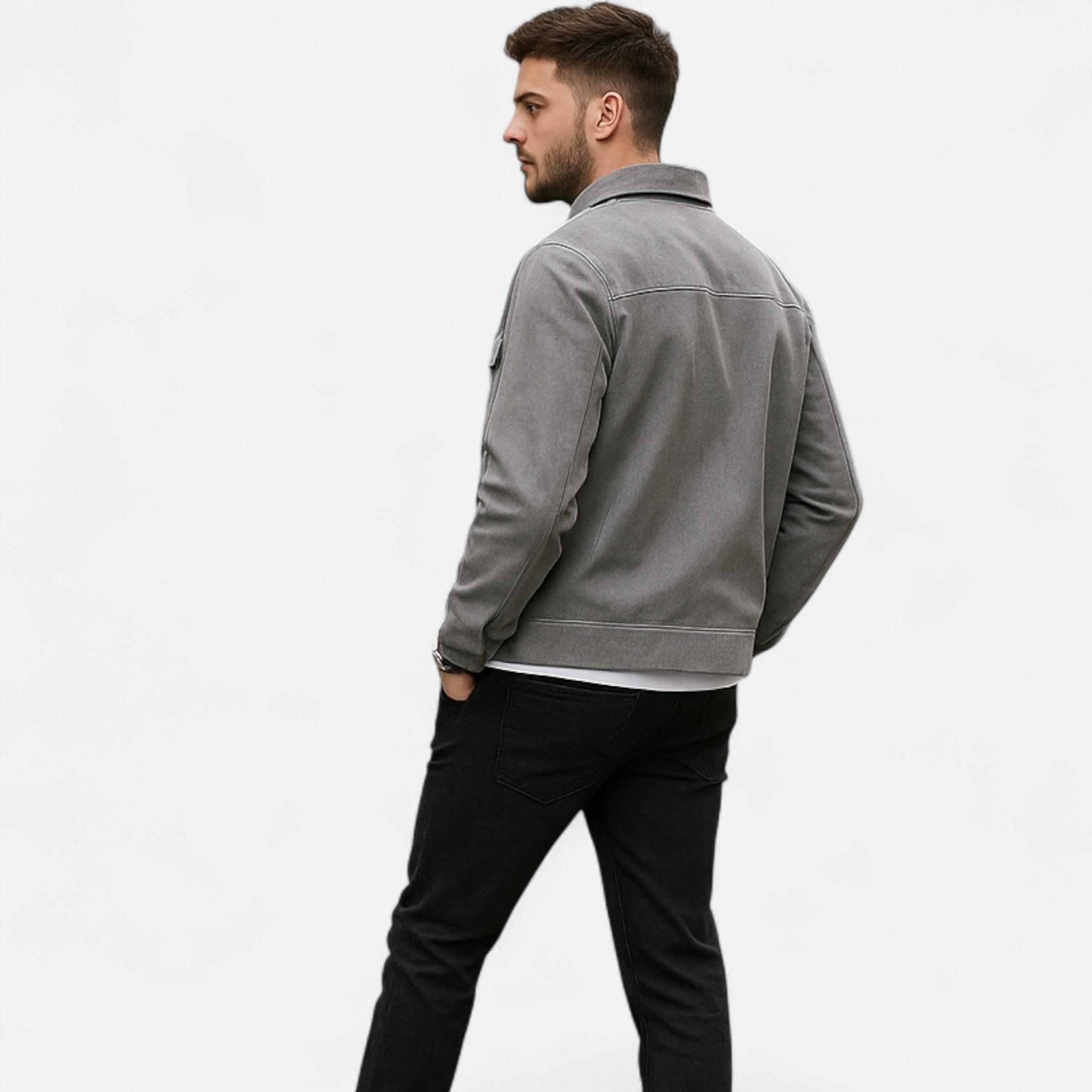 Maison Dresson | Men’s Loose-Fit Suede Jacket