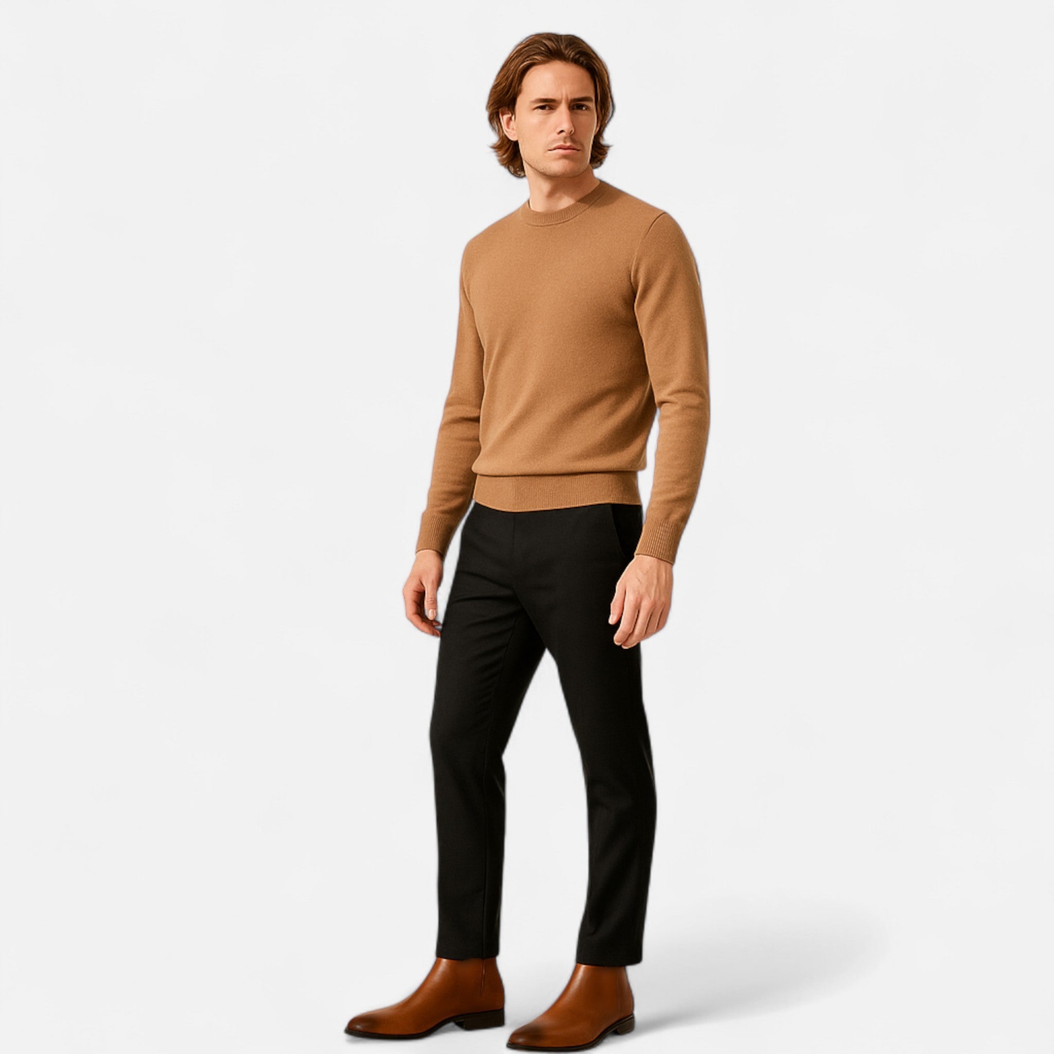 Maison Dresson | Men’s Square-Toe Chelsea Boots