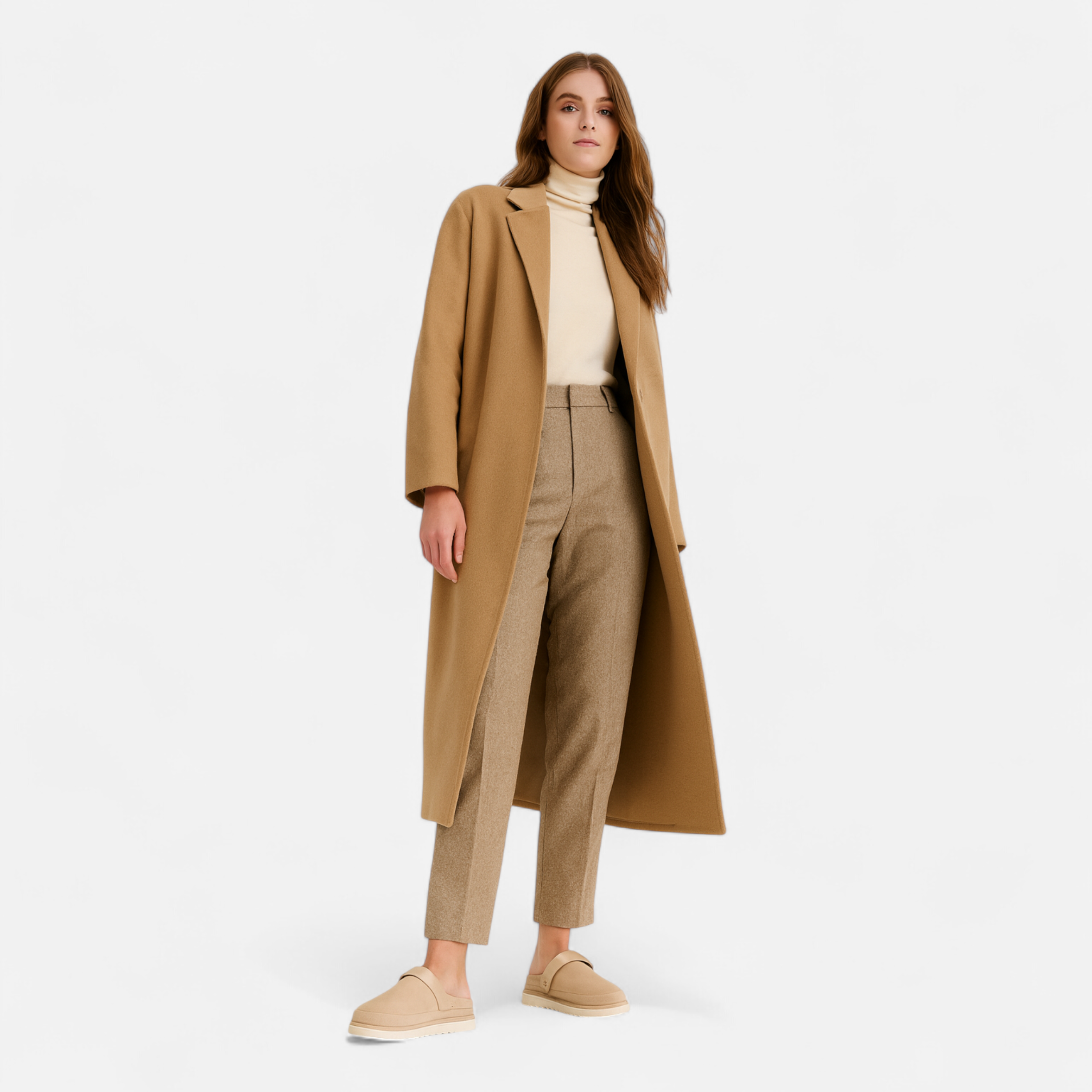 Maison Dresson | Women’s Covered-Toe Leather Bocen Slippers