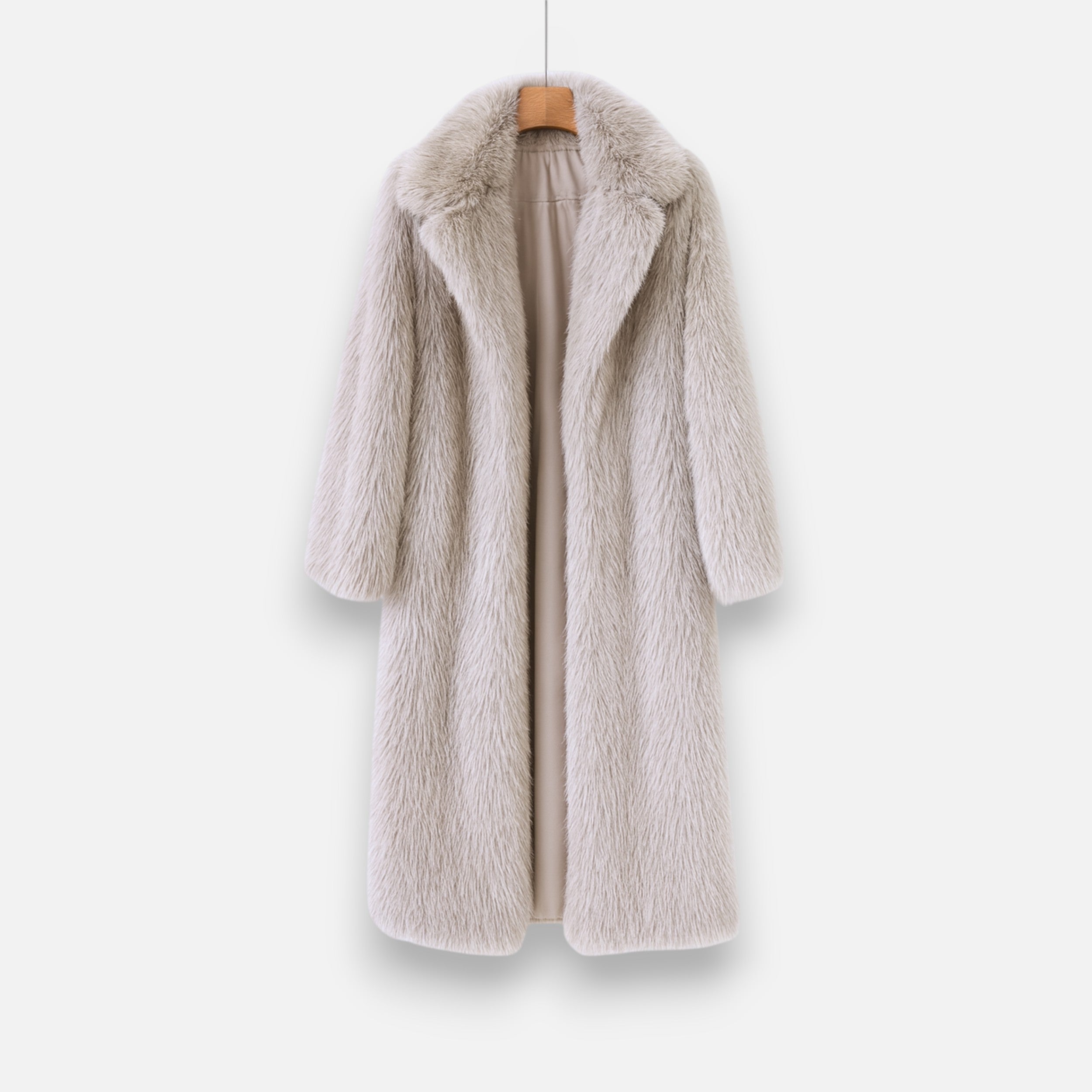 Maison Dresson | Women’s Long Faux Fur Overcoat