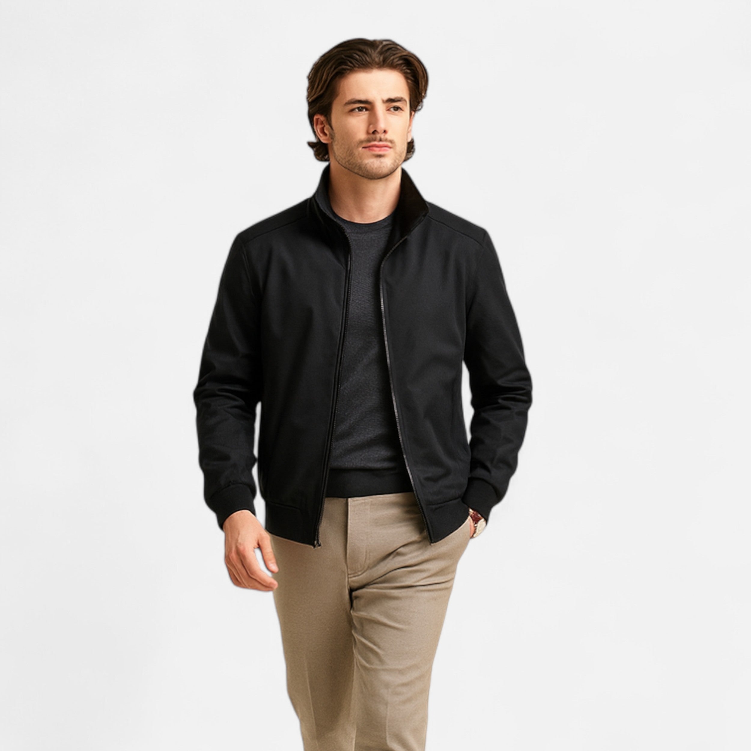 Maison Dresson | Men’s Slim-Fit Bomber Jacket