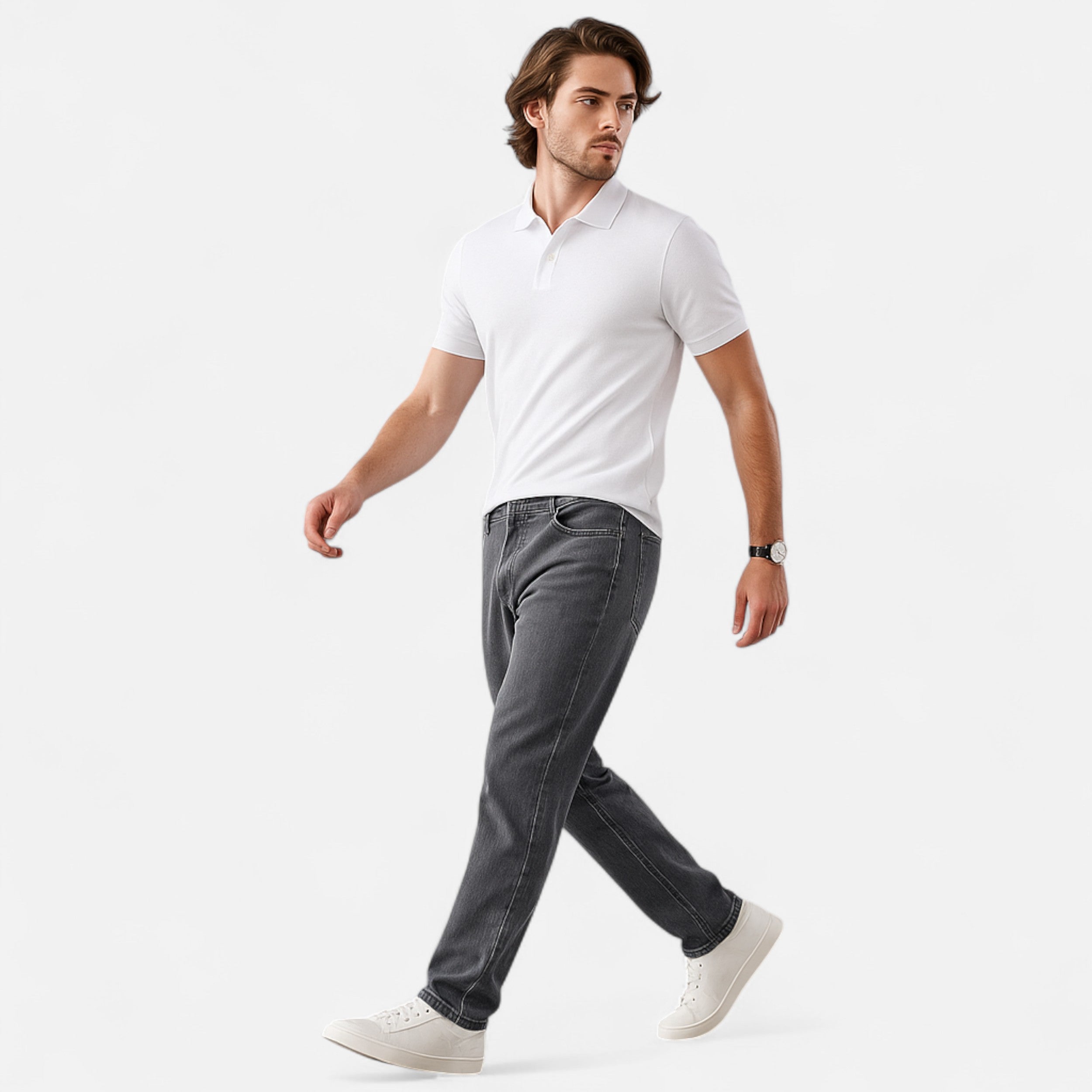 Maison Dresson | Men’s Straight-Leg Lyocell Denim Jeans