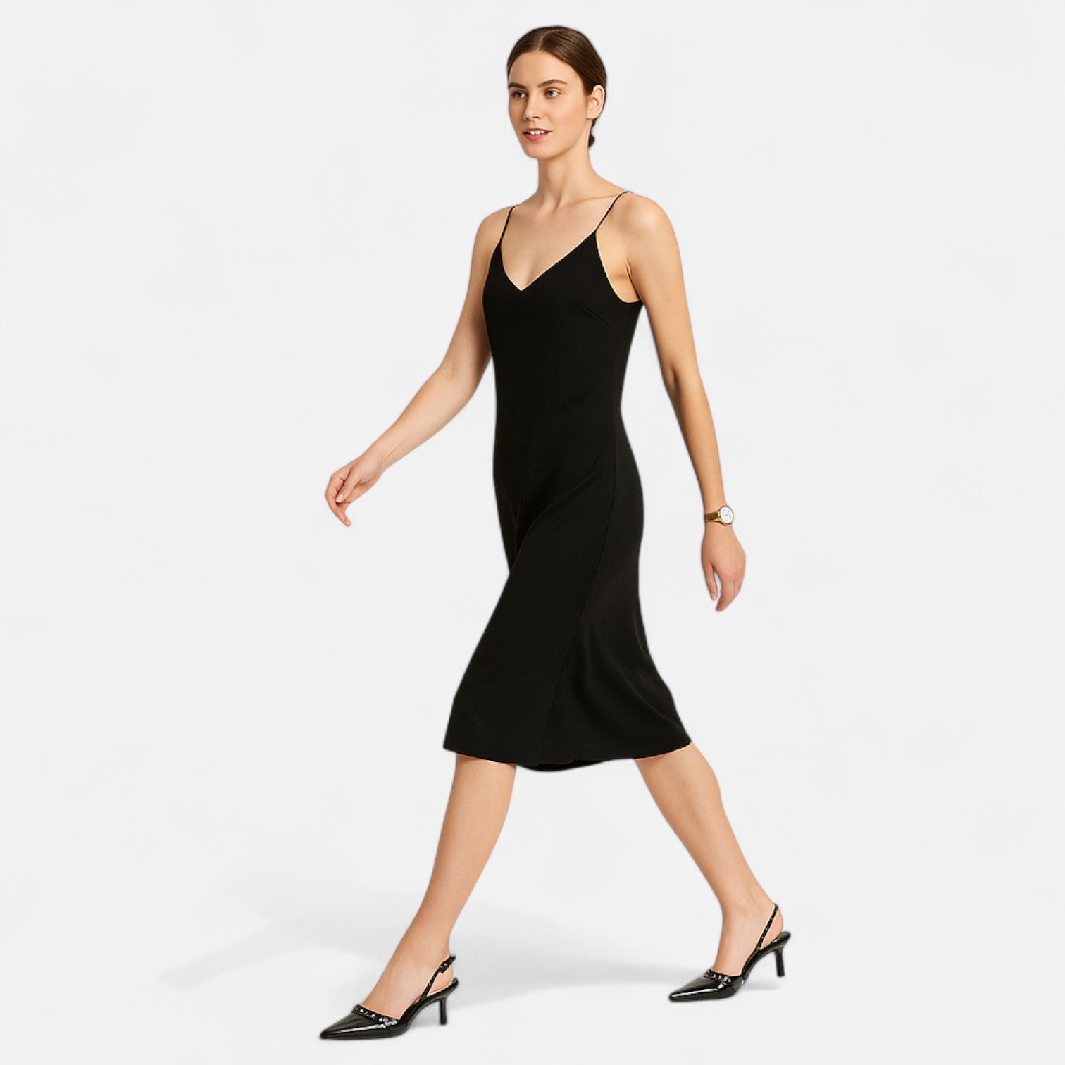 Maison Dresson | Women’s High Heel Gladiator Sandals – Pointed Toe, Slip-On Silhouette, Sculpted Simplicity