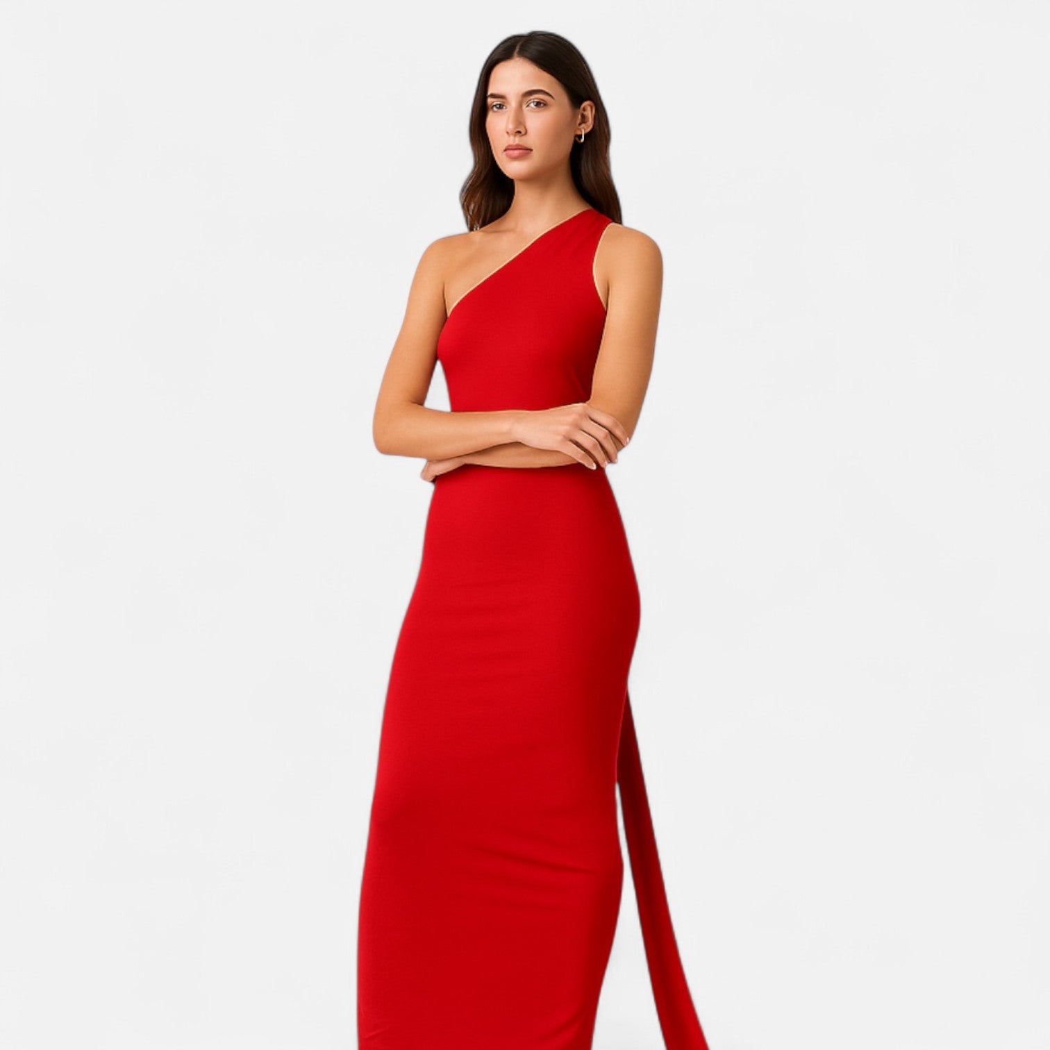 Maison Dresson | Women’s Backless Scarf-Tie Evening Dress