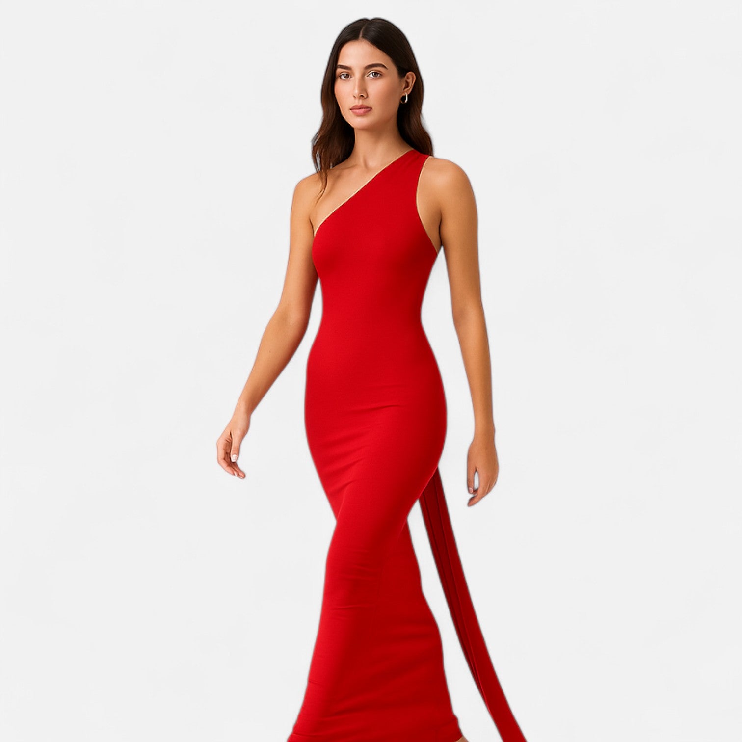 Maison Dresson | Women’s Backless Scarf-Tie Evening Dress