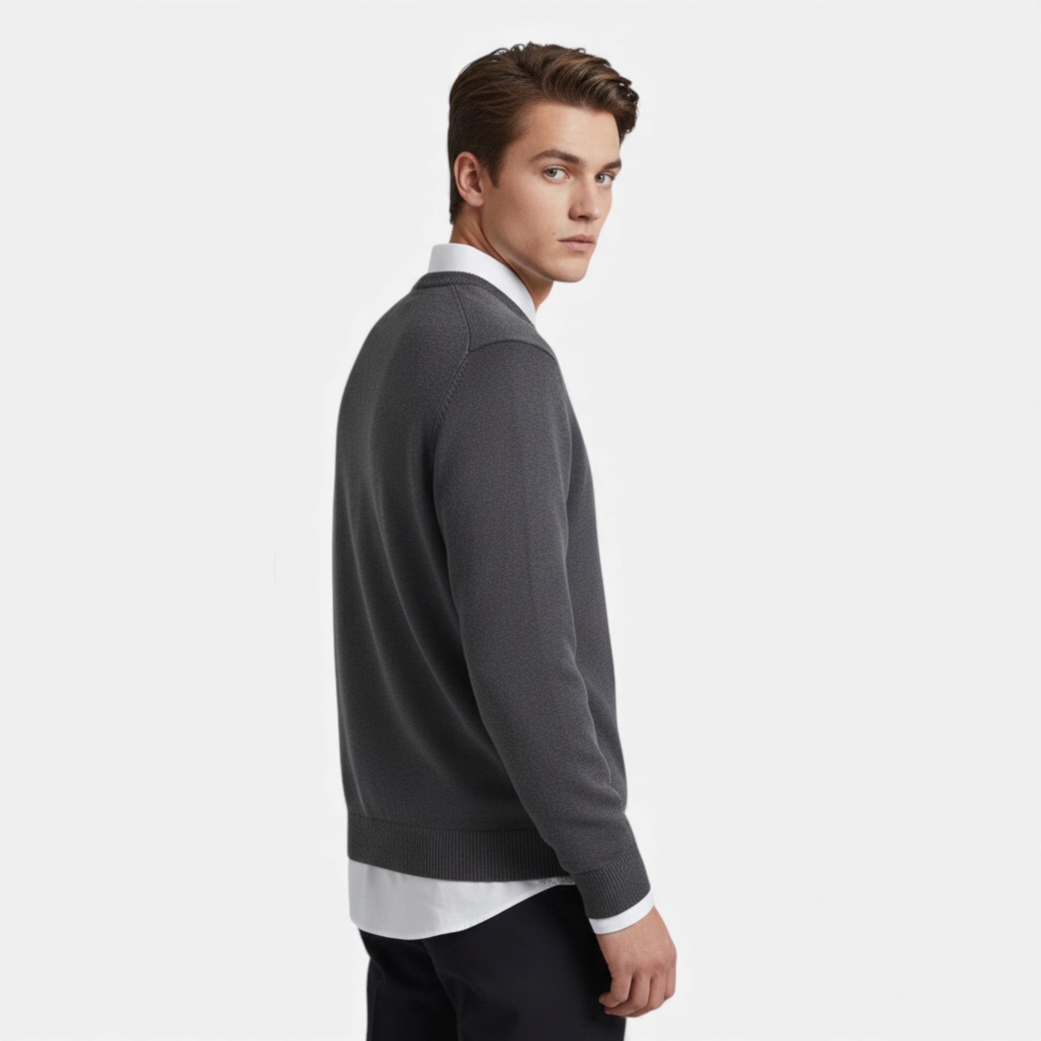 Maison Dresson | Men’s Crew Neck Knit Sweater