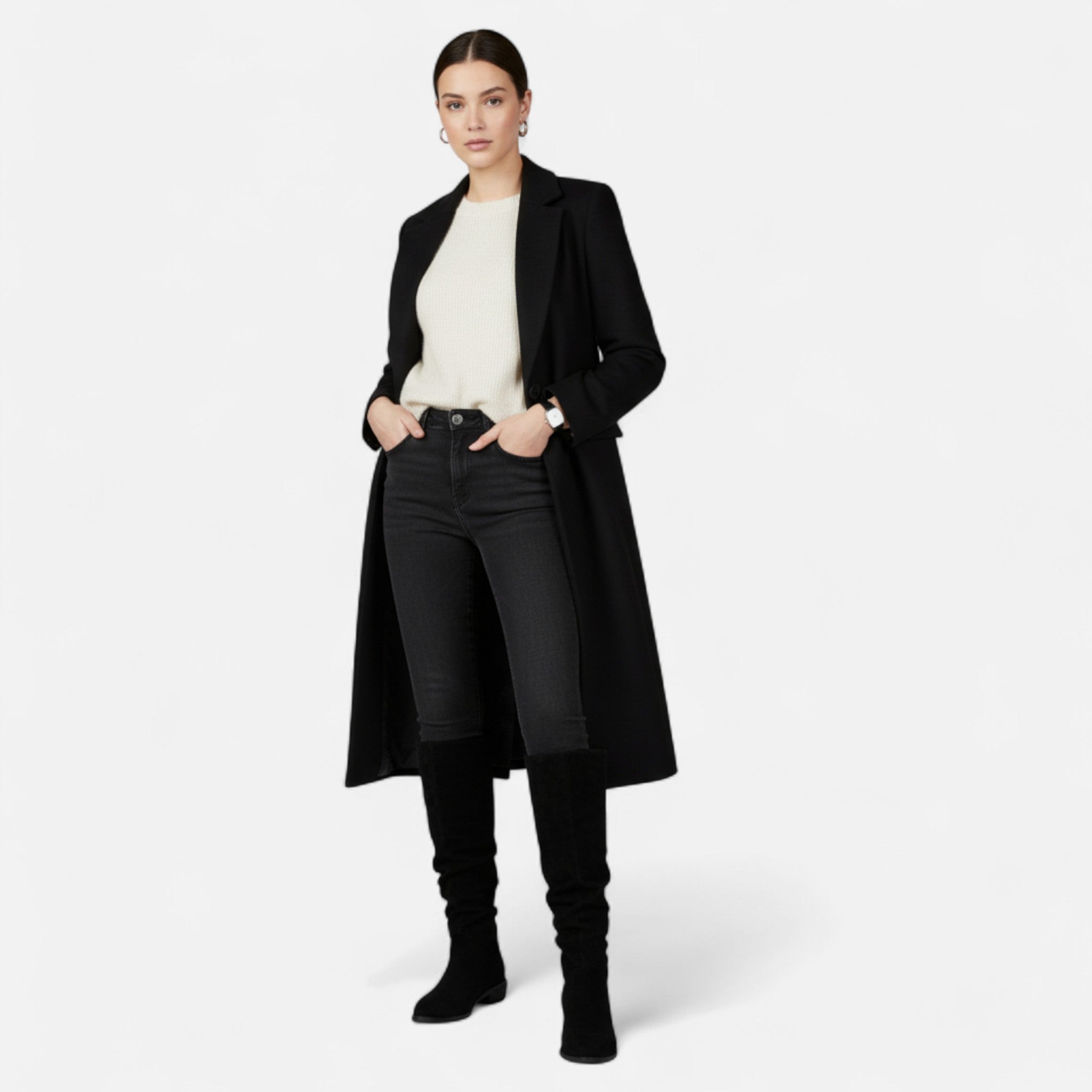 Maison Dresson | Women’s High-Knee Boots – Parisian Equestrian Elegance