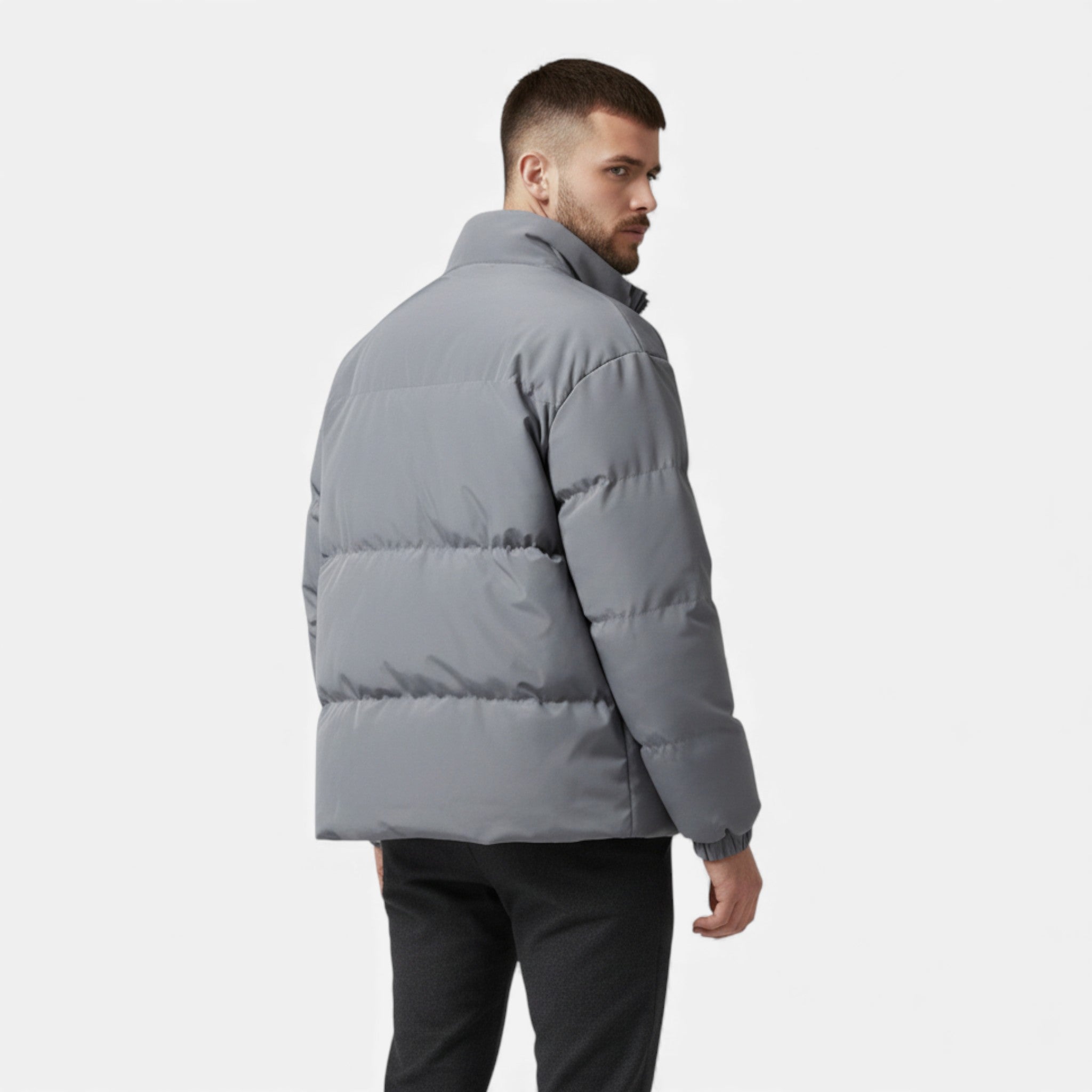 Maison Dresson | Men’s Lambswool Plush Puffer Jacket for Autumn/Winter