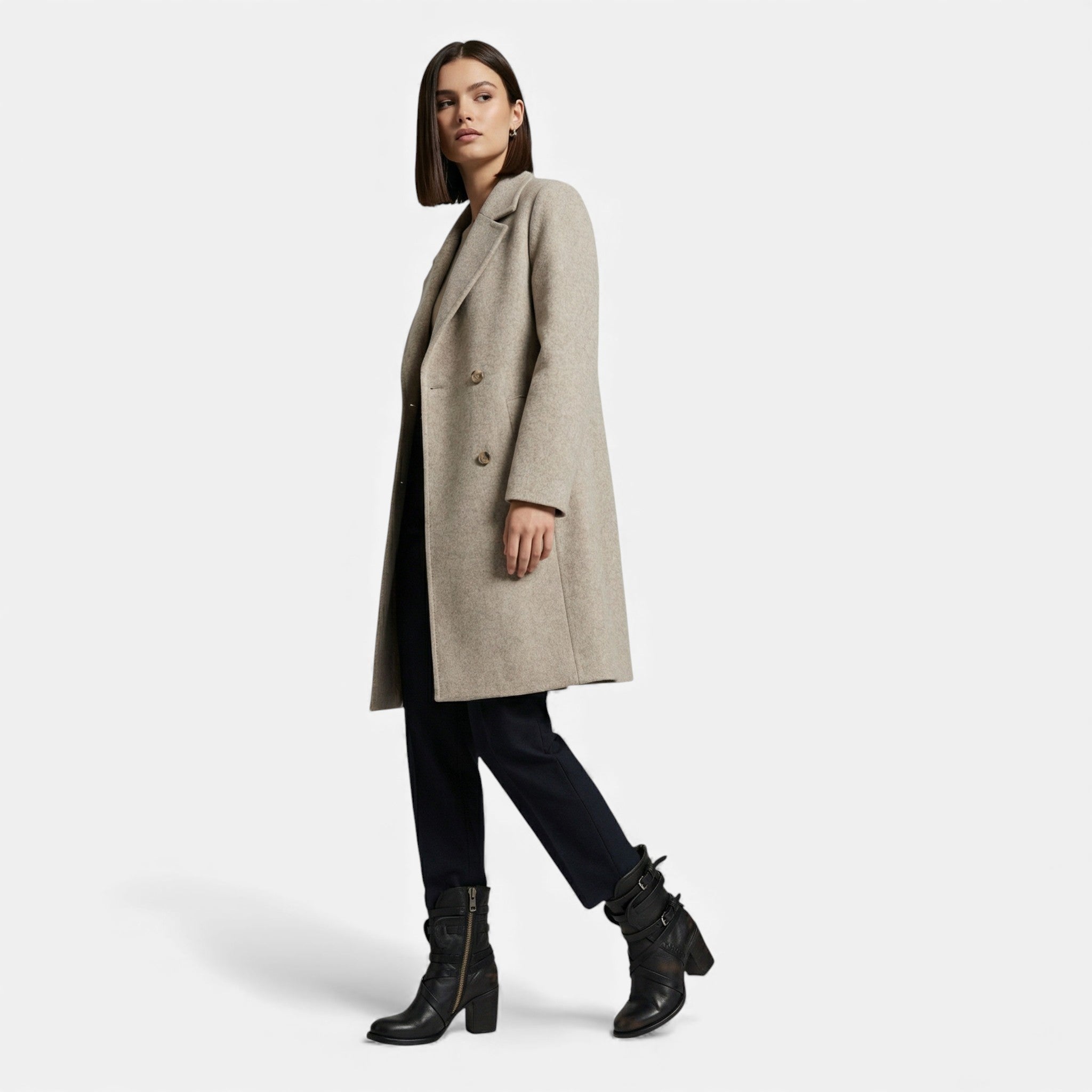 Maison Dresson | Women’s Leather High-Knee Boots – Winter Heritage Elegance