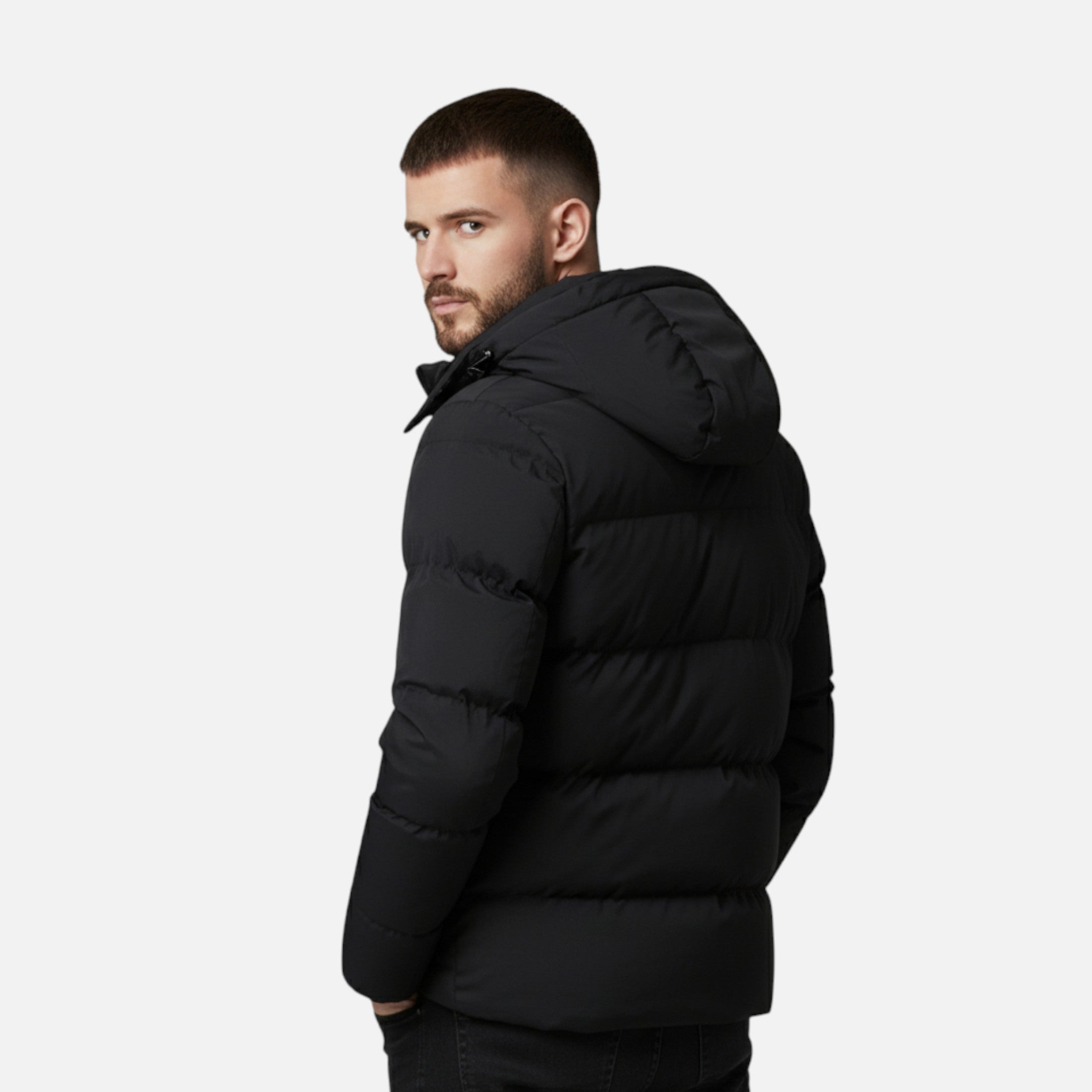 Maison Dresson | Men’s Hooded Puffer Jacket – Timeless Cold Weather Layer
