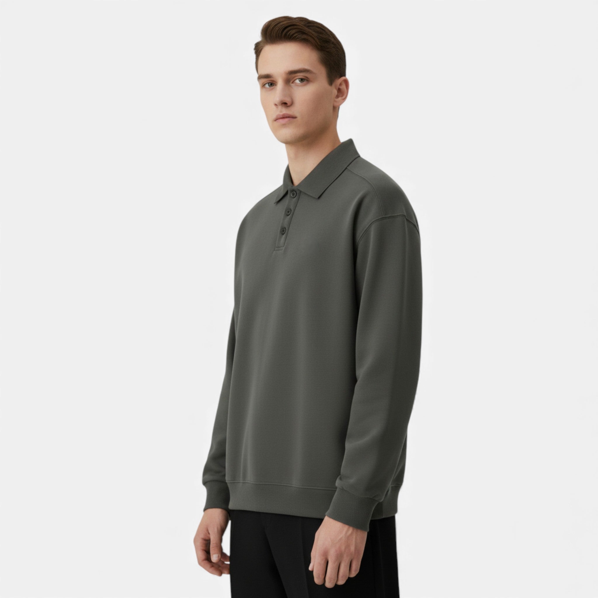 Maison Dresson | Men’s Polo Knit Sweater for Autumn/Winter