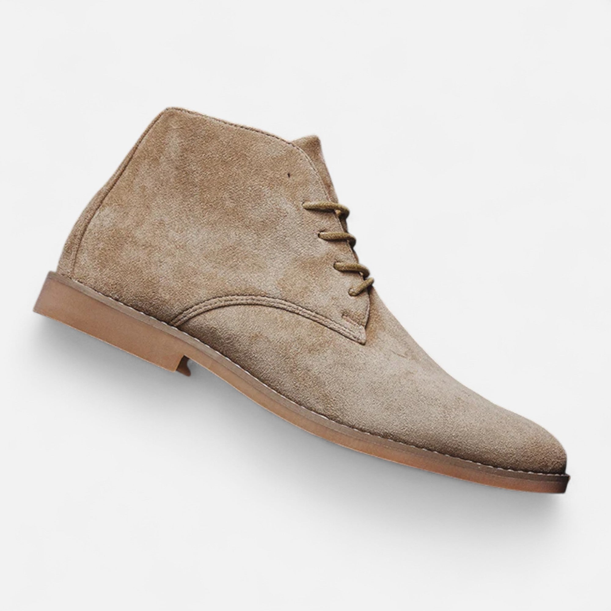 Maison Dresson | Men’s Suede Chelsea Boots — Khaki Heritage