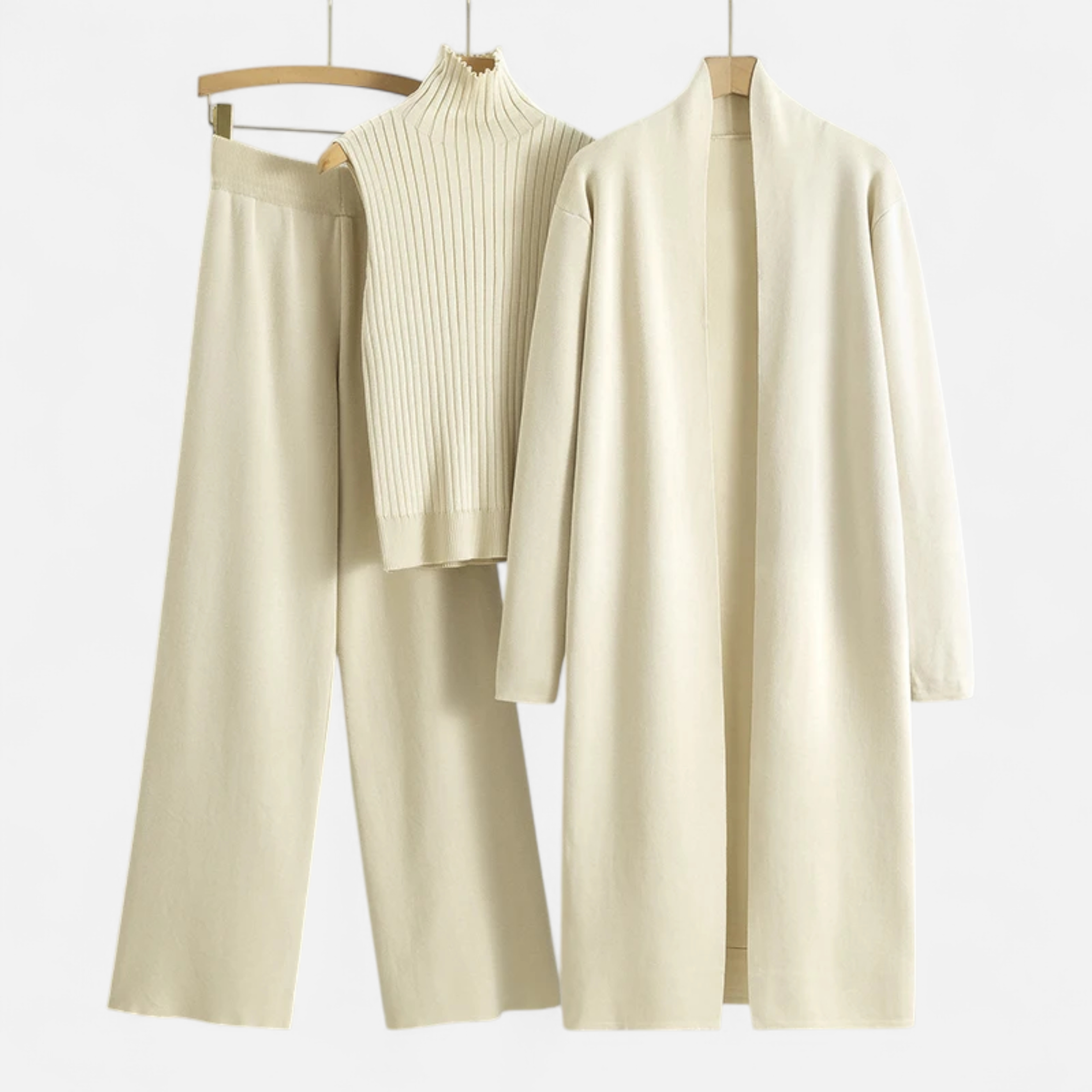Maison Dresson | Women’s Knitted 3-Piece Cardigan Set