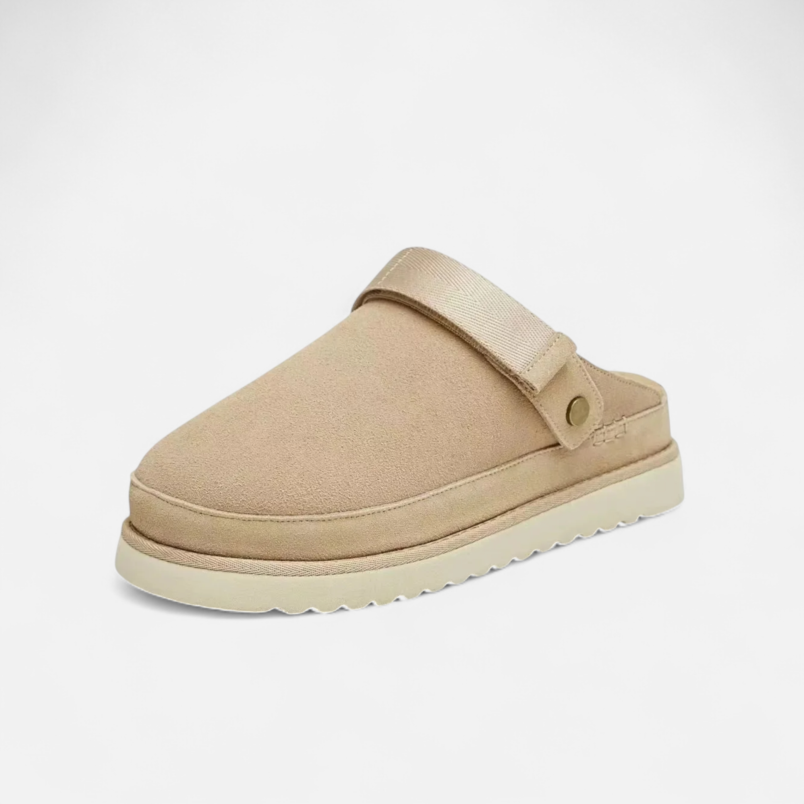 Maison Dresson | Women’s Covered-Toe Leather Bocen Slippers