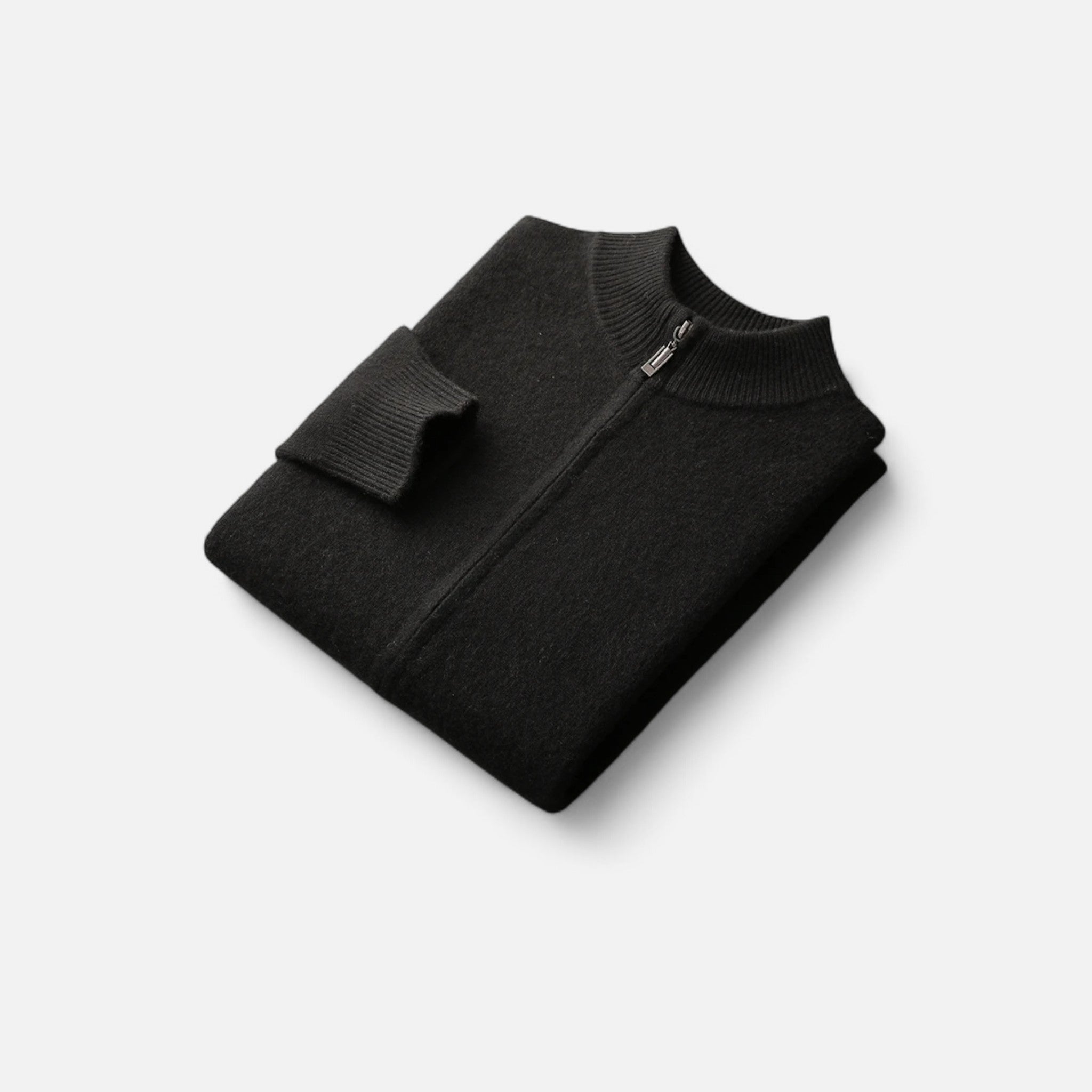 Maison Dresson | Men’s Merino Wool Zip Sweater