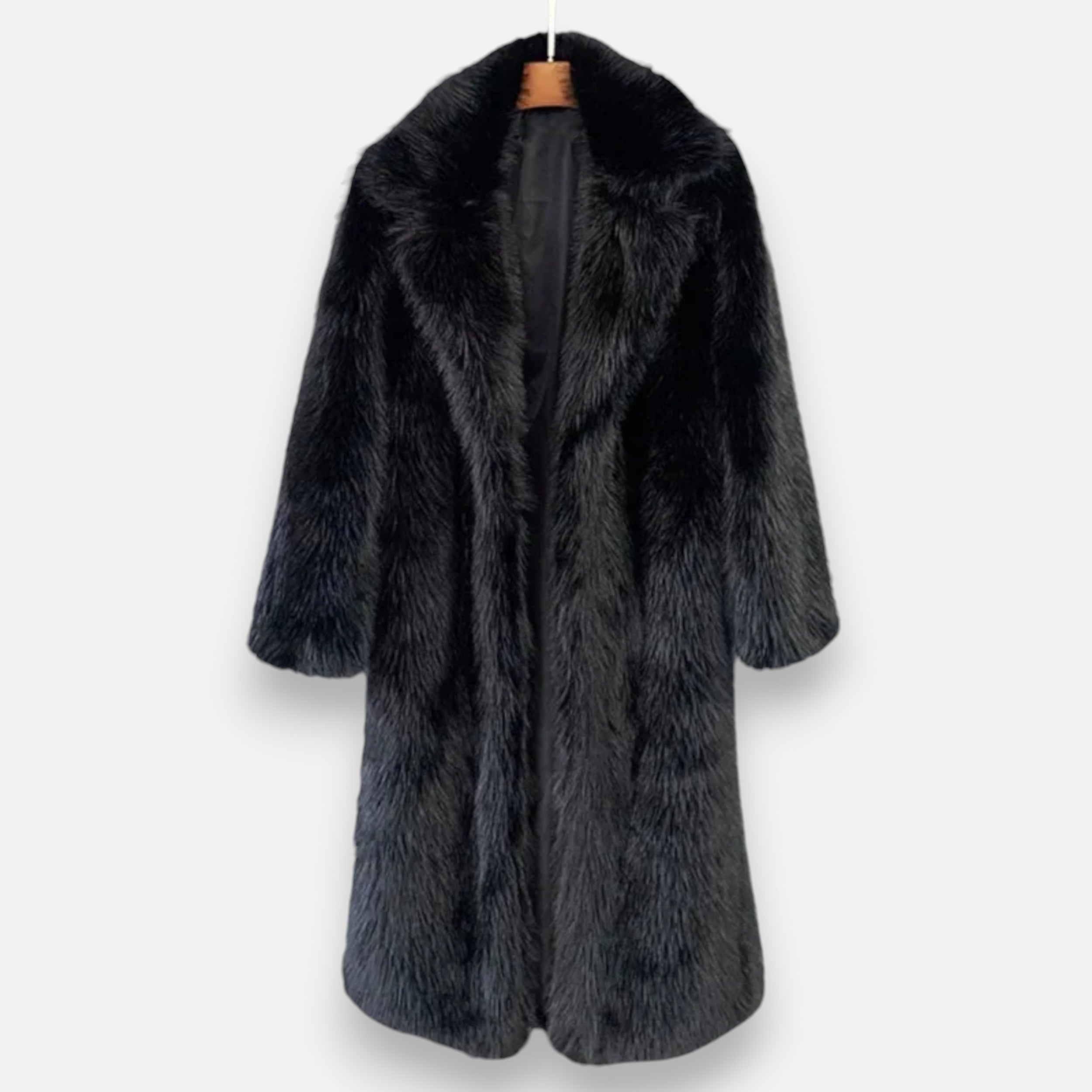 Maison Dresson | Women’s Long Faux Fur Overcoat